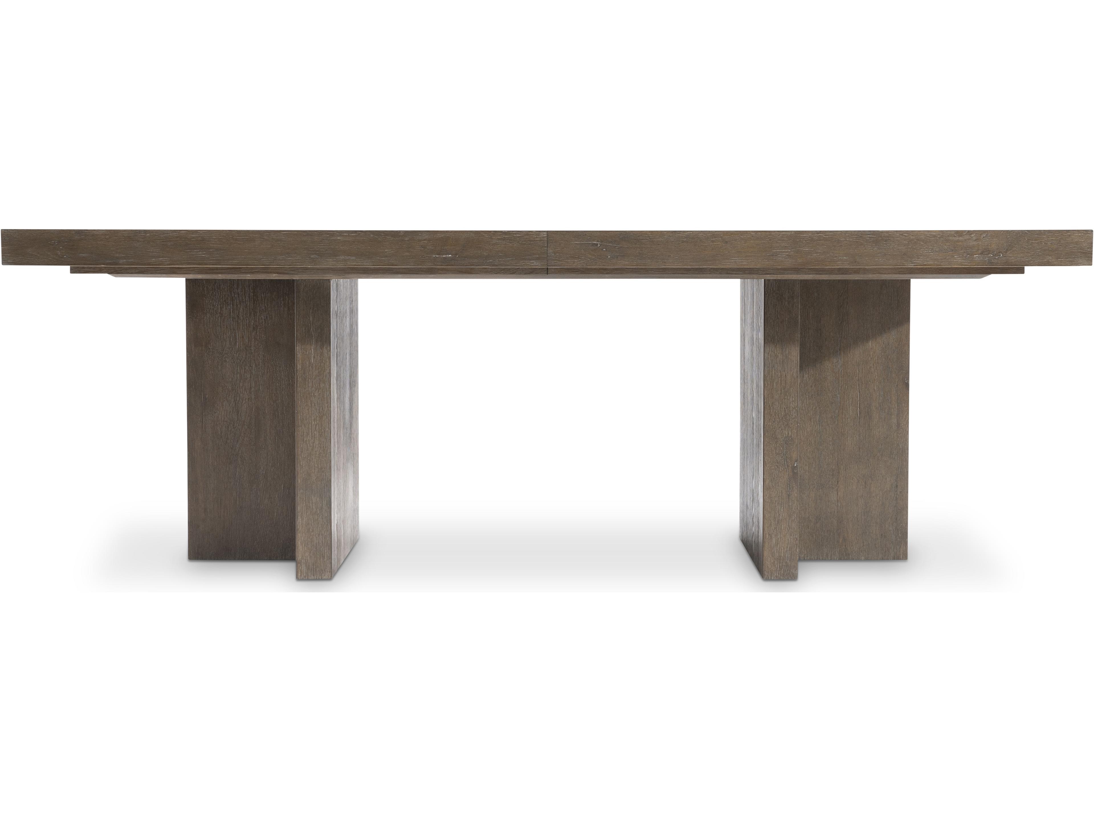Bernhardt Outline Rectangular Wood Dining Table