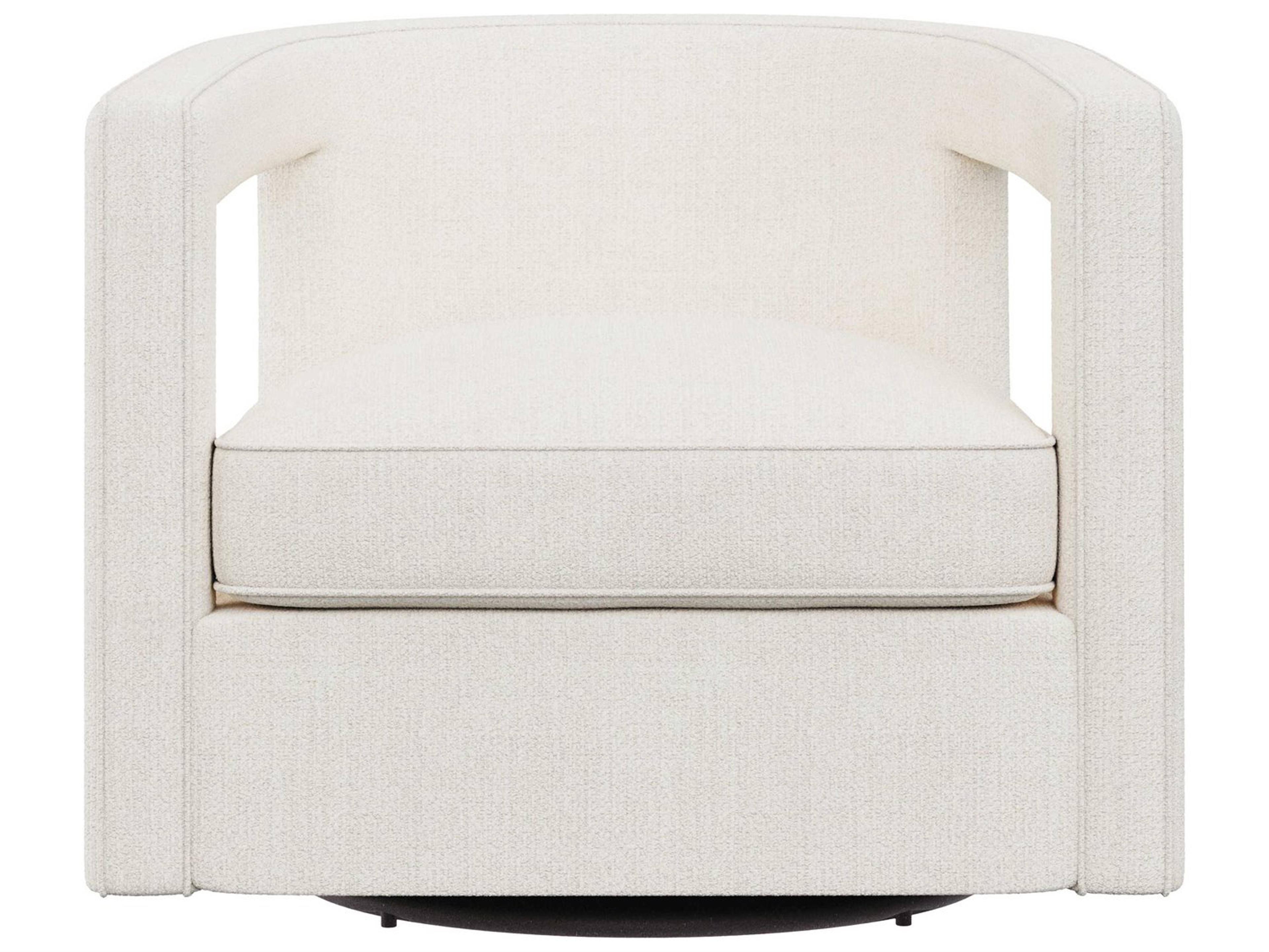 Bernhardt Alana Swivel Fabric Accent Chair
