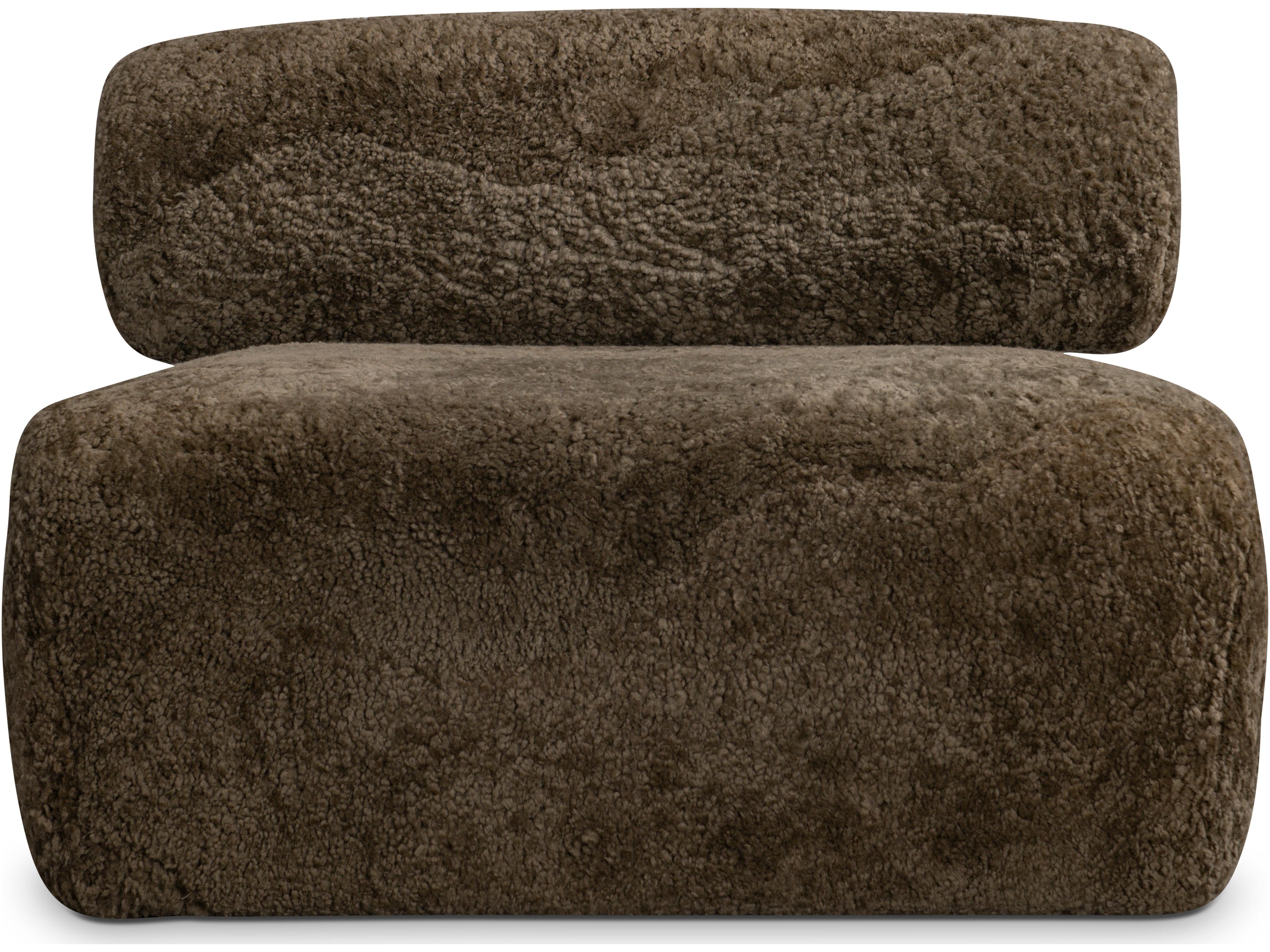 Bernhardt Paley Swivel Brown Accent Chair