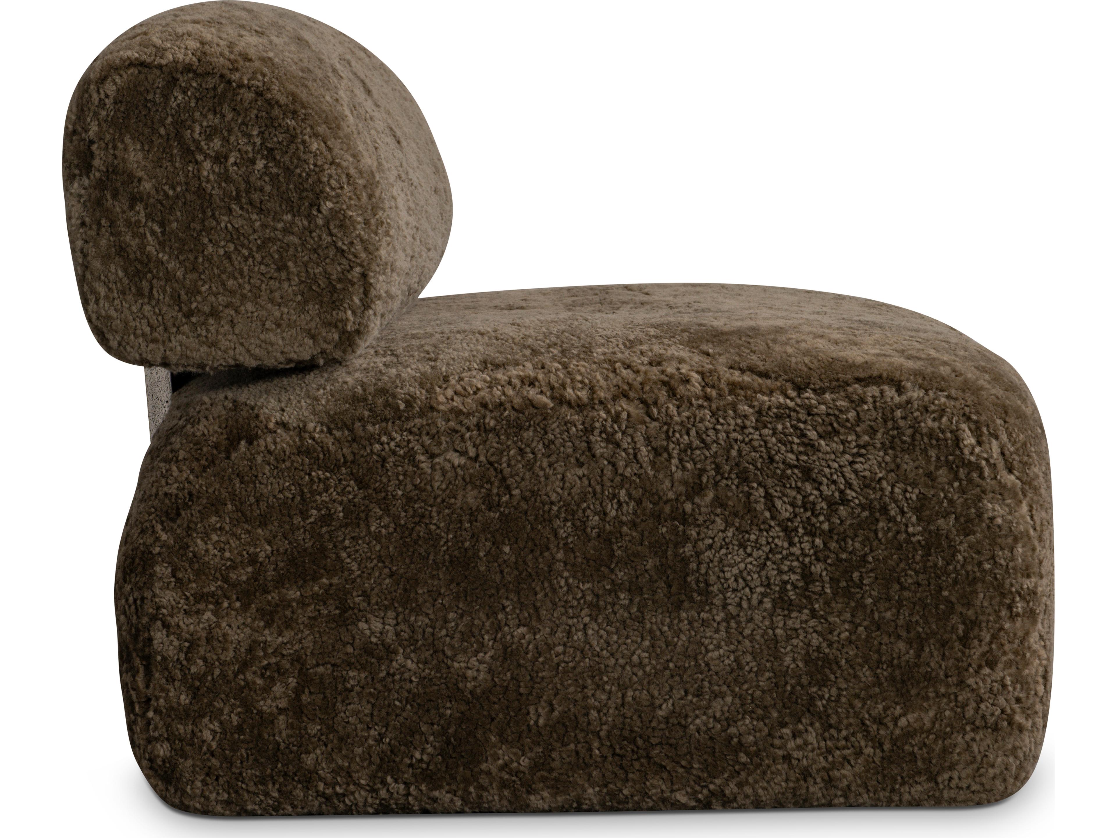 Bernhardt Paley Swivel Brown Accent Chair