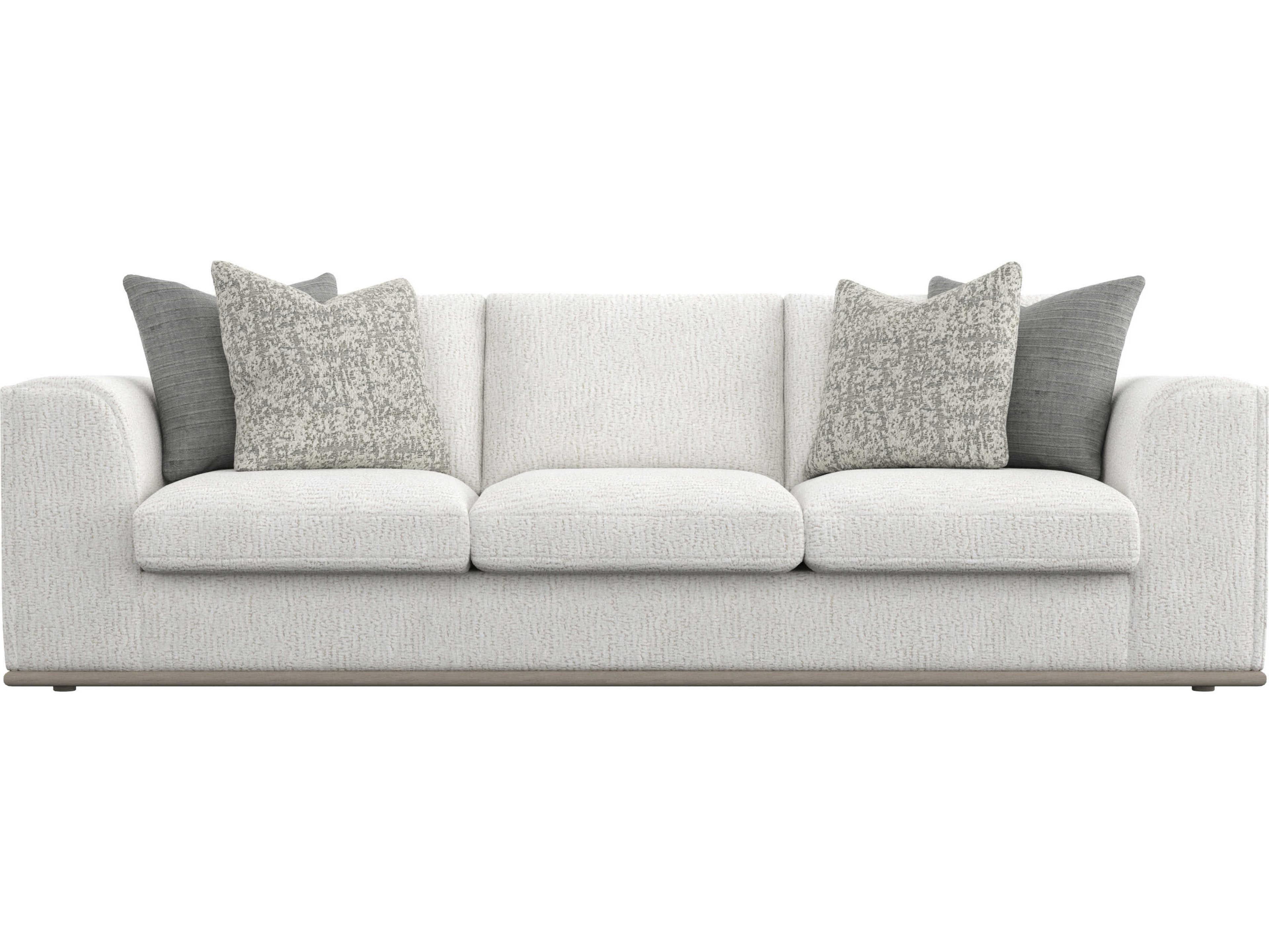 Bernhardt Prague Greige Upholstered Sofa