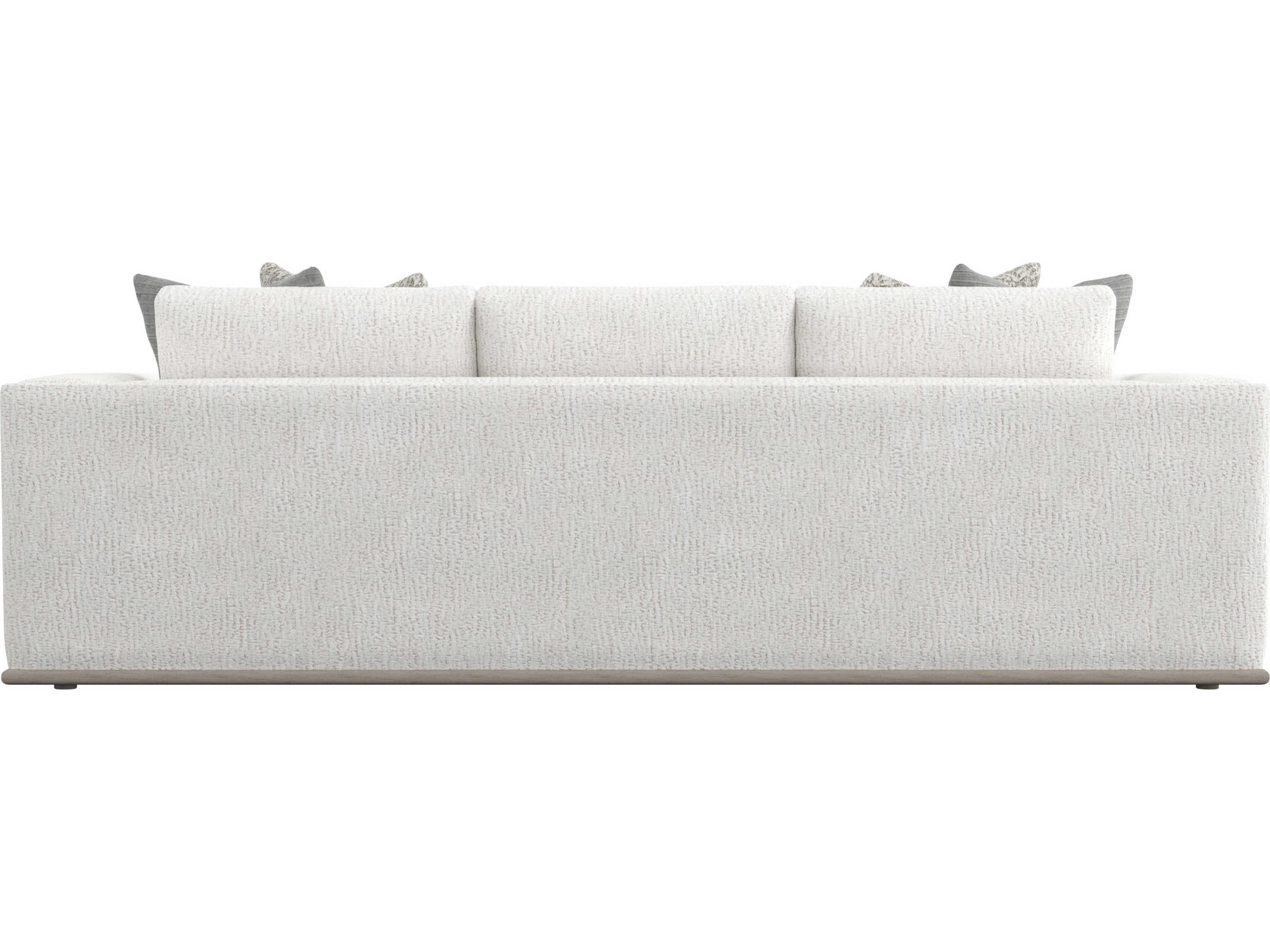 Bernhardt Prague Greige Upholstered Sofa
