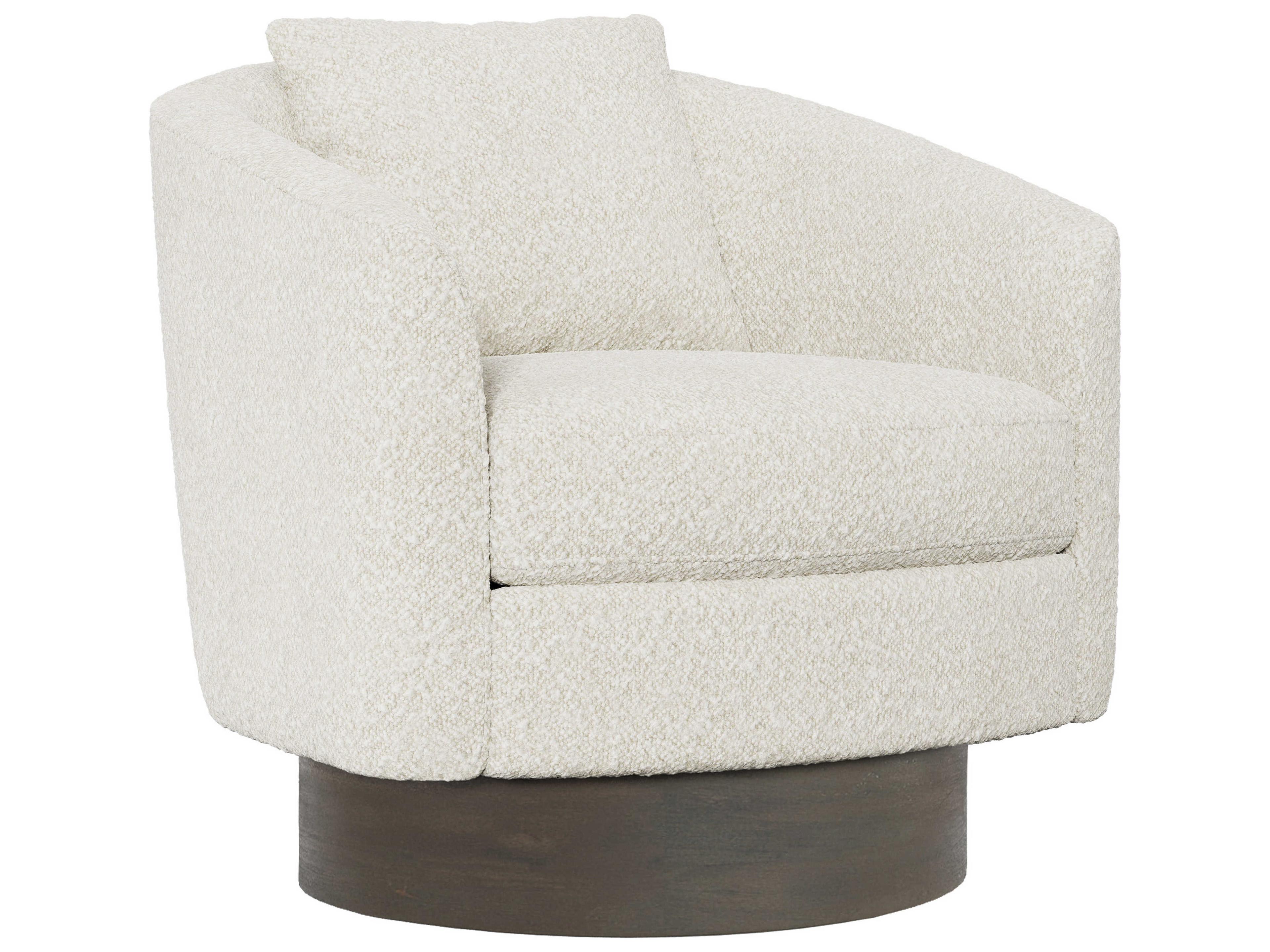 Camino Swivel Fabric Accent Chair