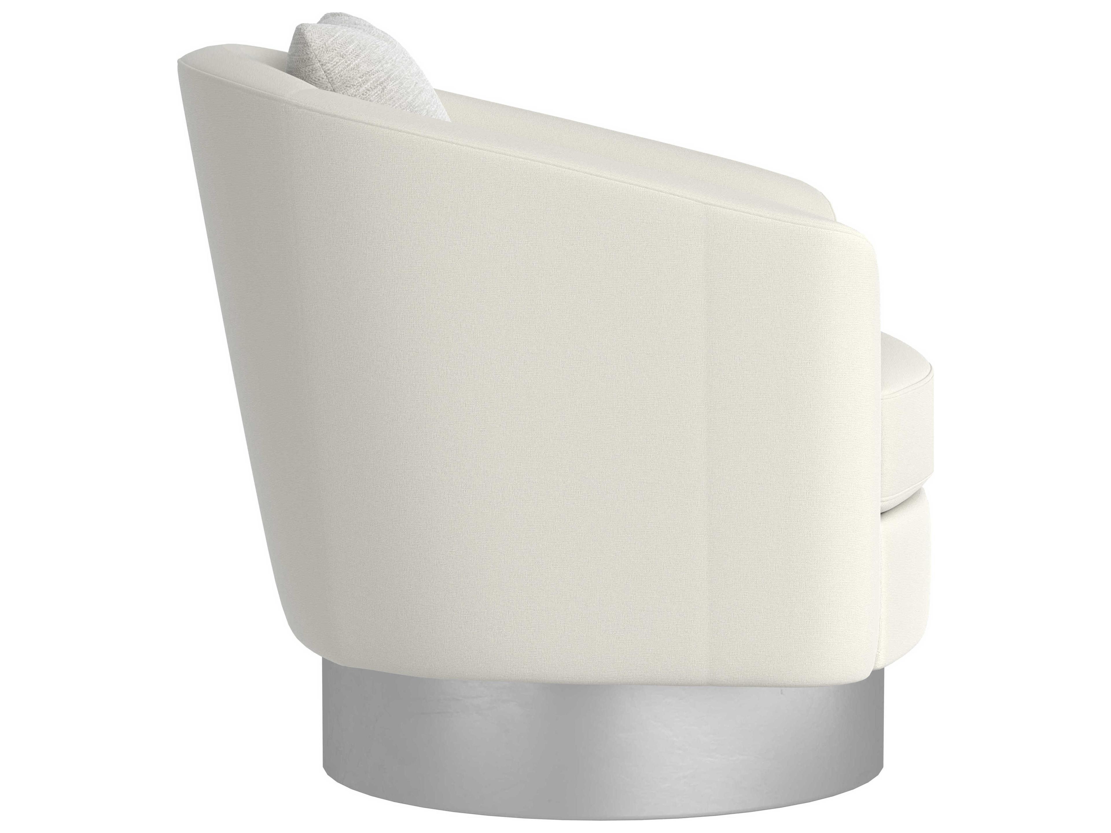 Bernhardt Camino Swivel Fabric Accent Chair