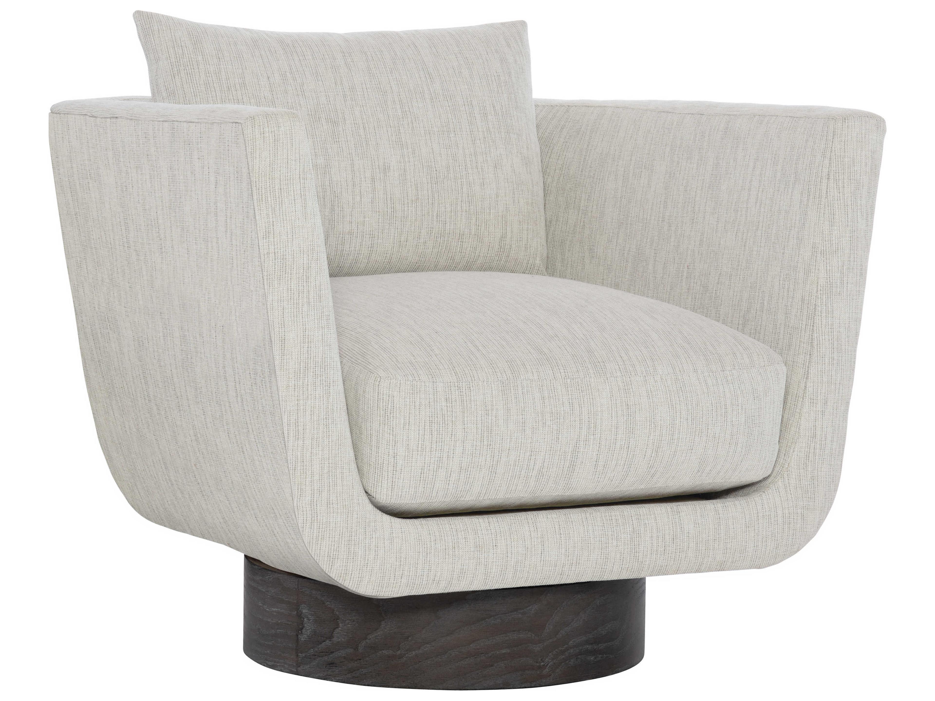 Interiors Gemma Swivel Fabric Accent Chair