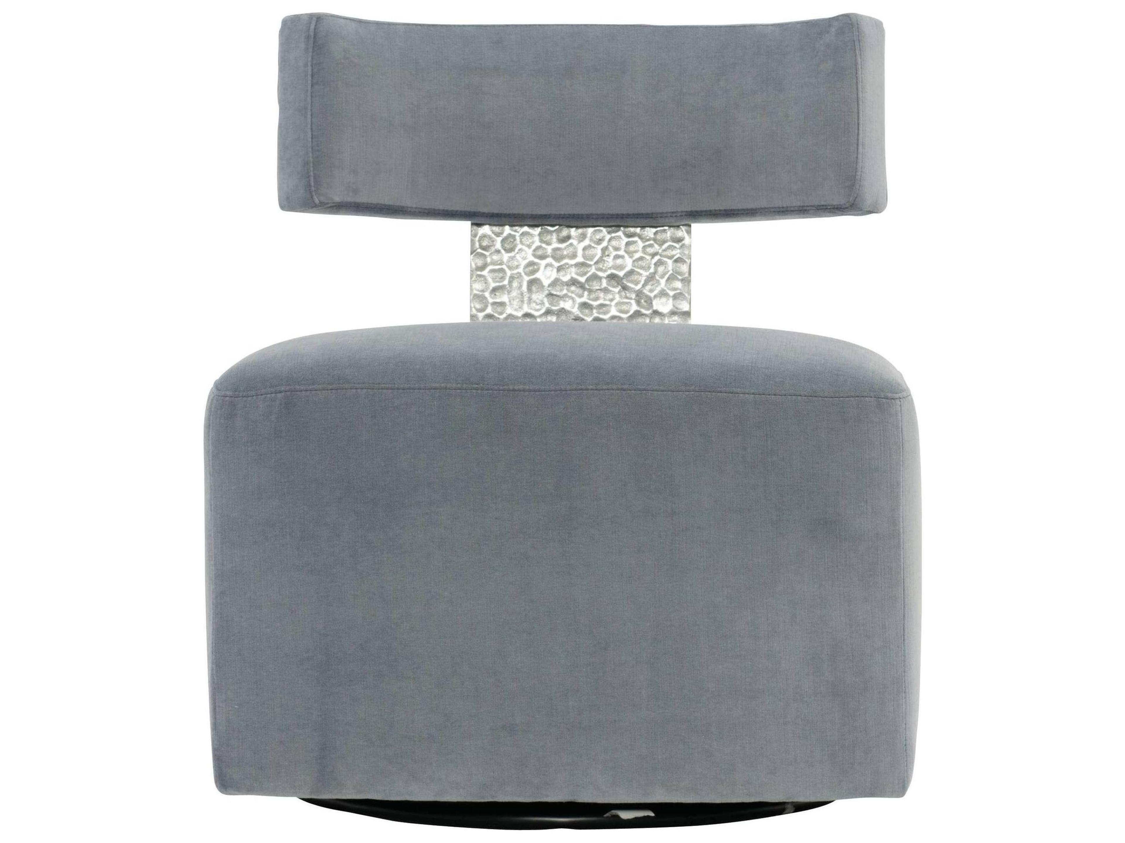 Bernhardt Ella Swivel Fabric Accent Chair
