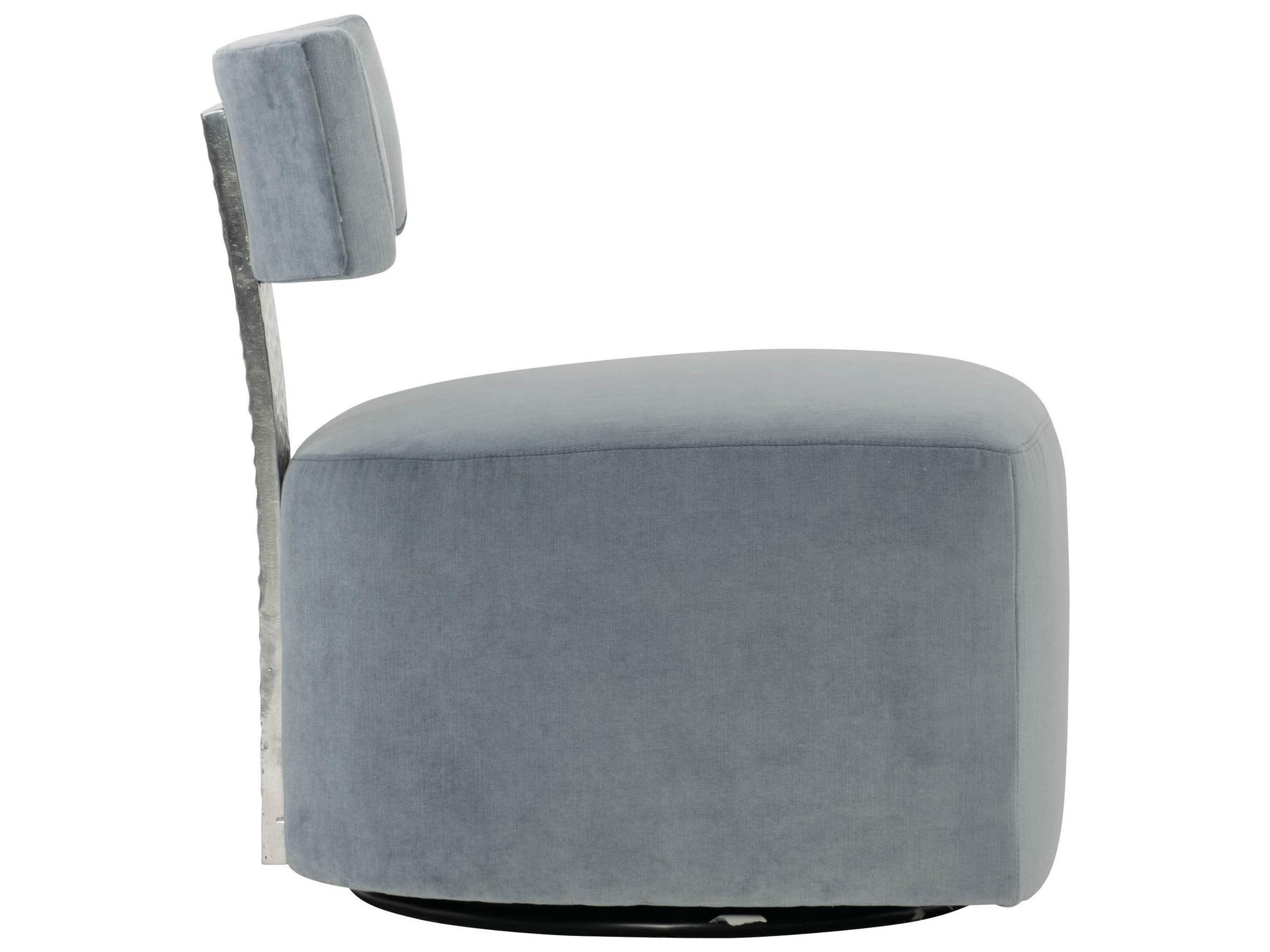 Bernhardt Ella Swivel Fabric Accent Chair