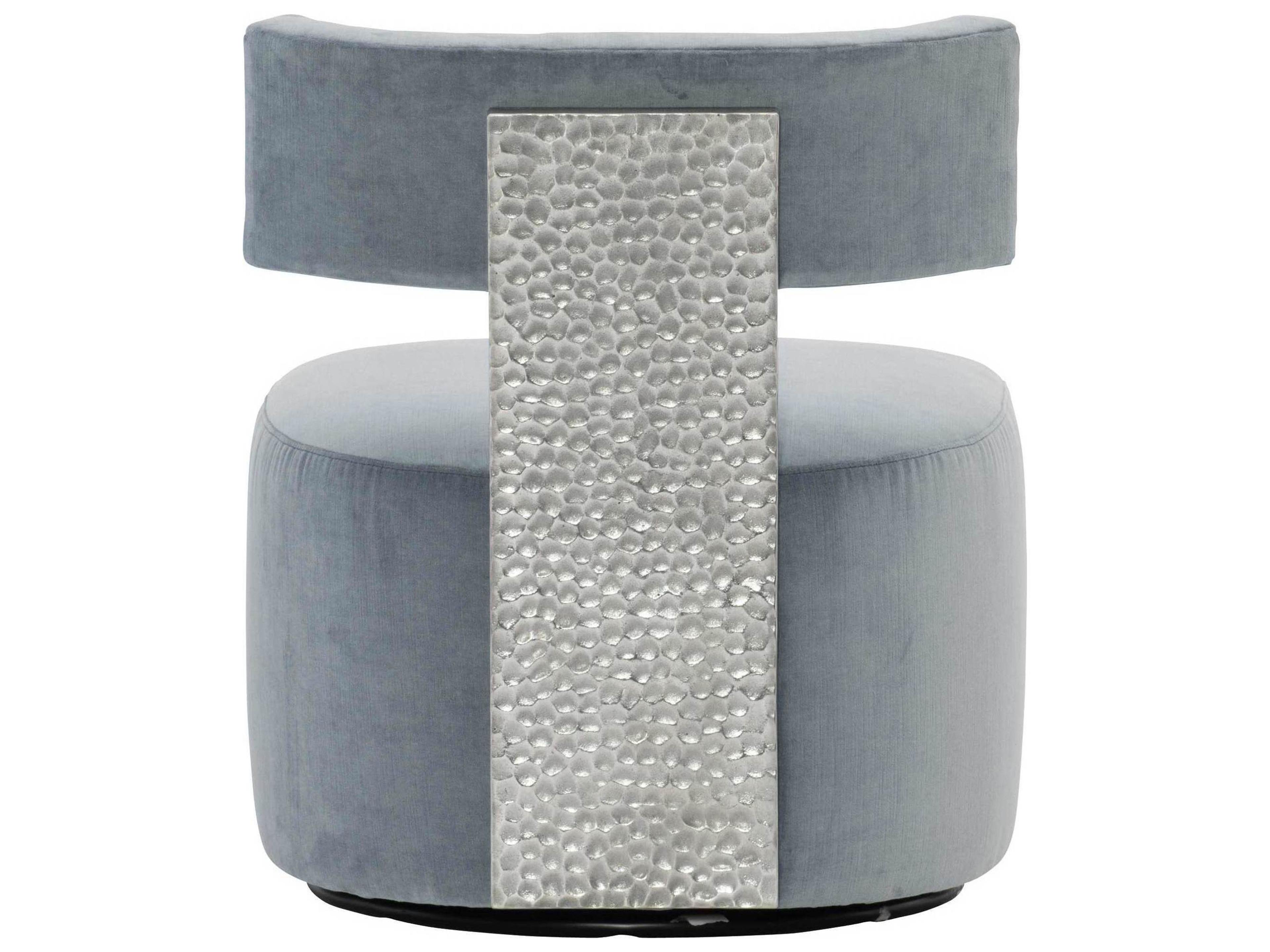 Bernhardt Ella Swivel Fabric Accent Chair