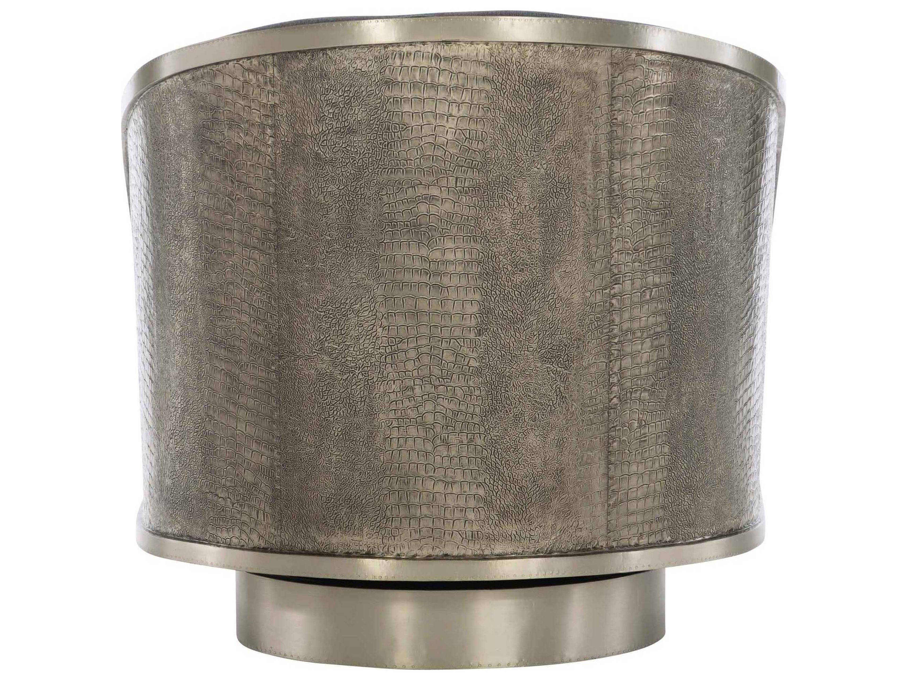 Bernhardt Miles Swivel Fabric Accent Chair