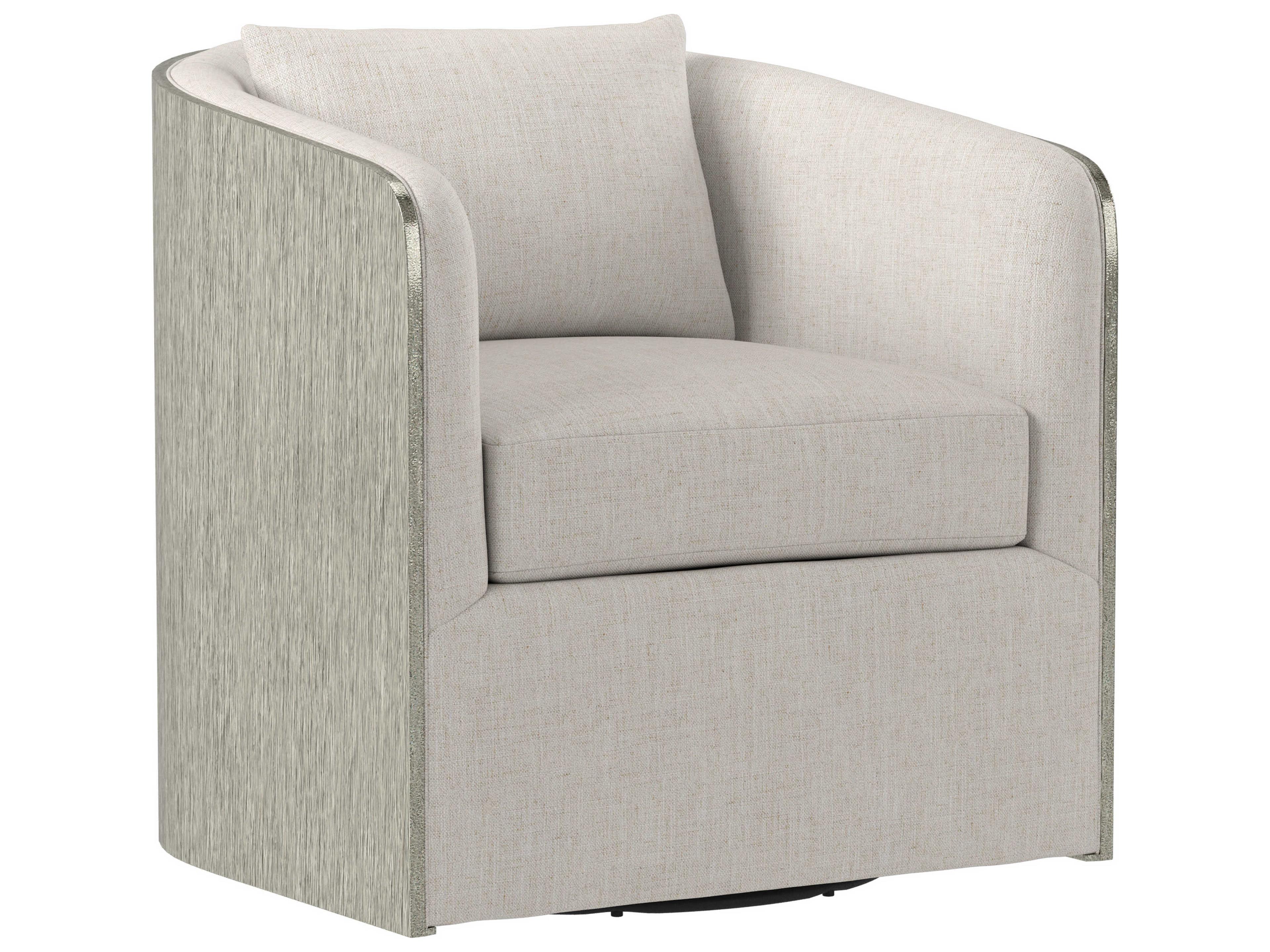 Eliot Swivel Fabric Accent Chair