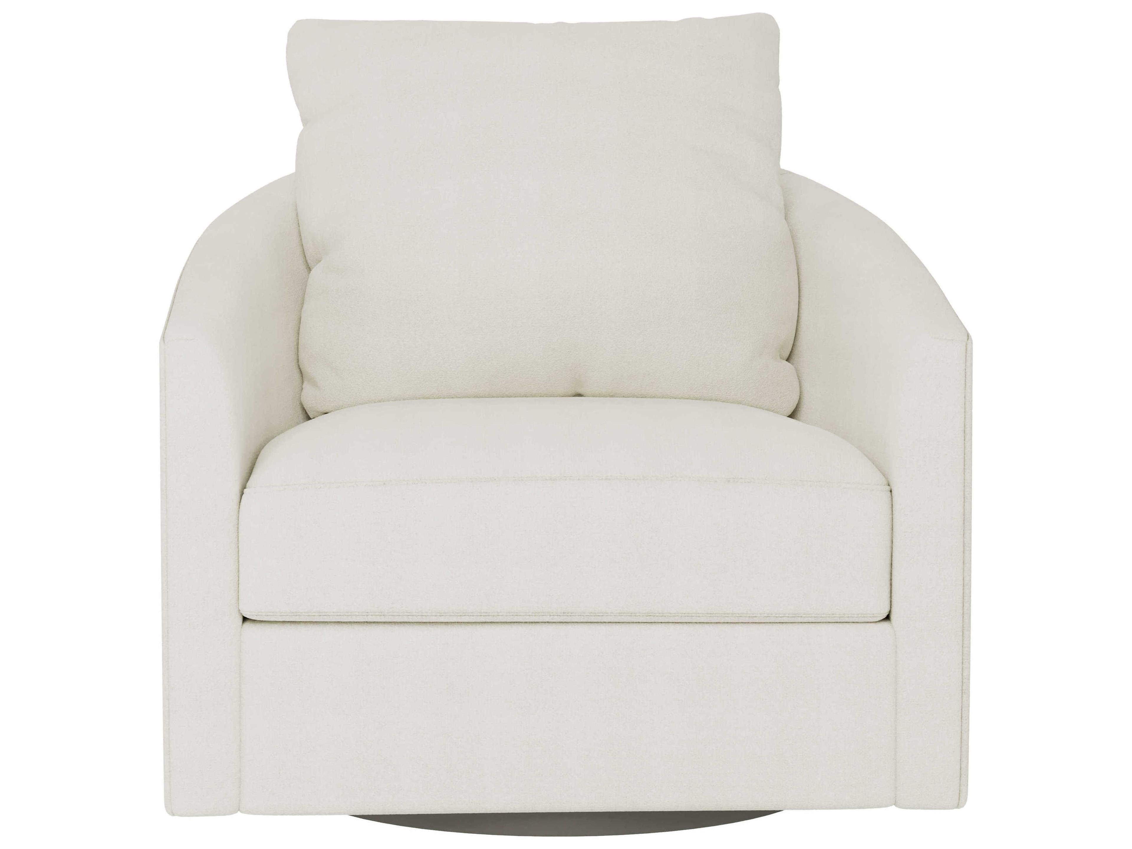 Bernhardt Interiors Astoria Swivel Fabric Accent Chair