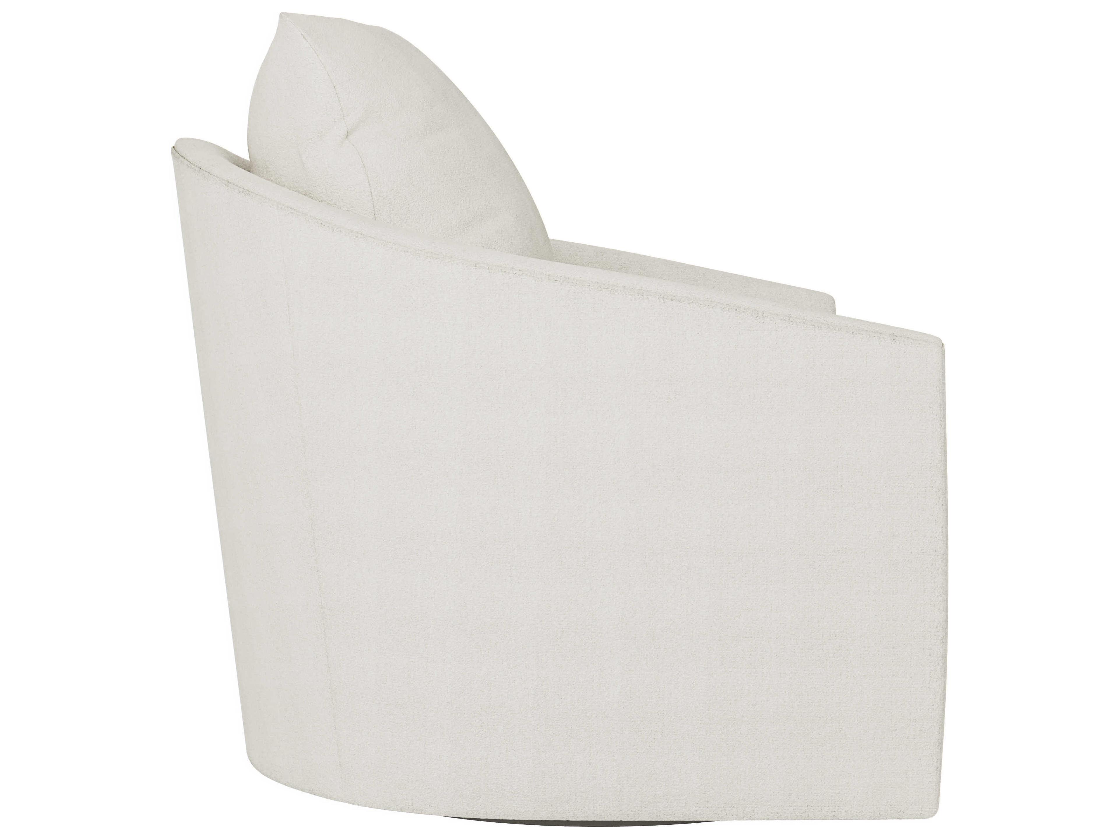 Bernhardt Interiors Astoria Swivel Fabric Accent Chair