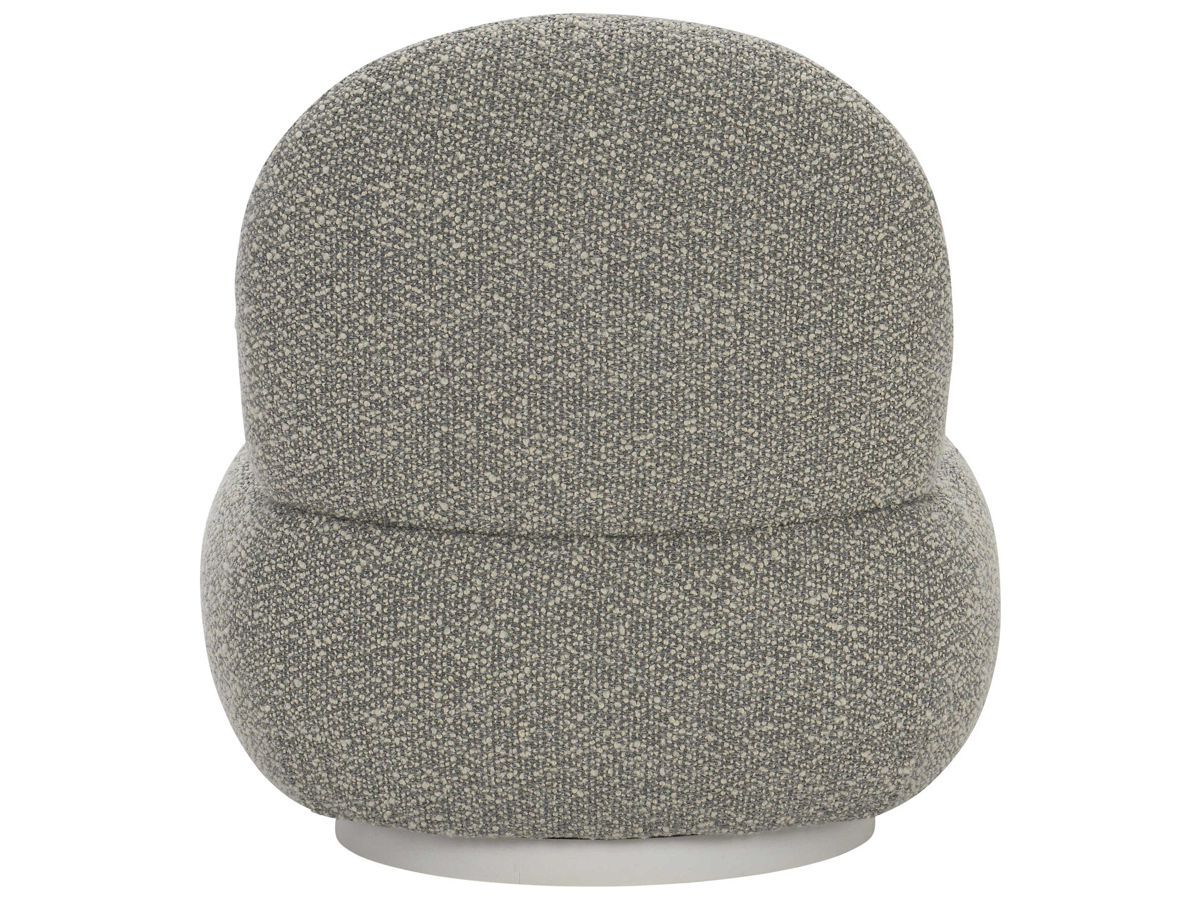 Bernhardt Interiors Lulu Swivel Fabric Accent Chair