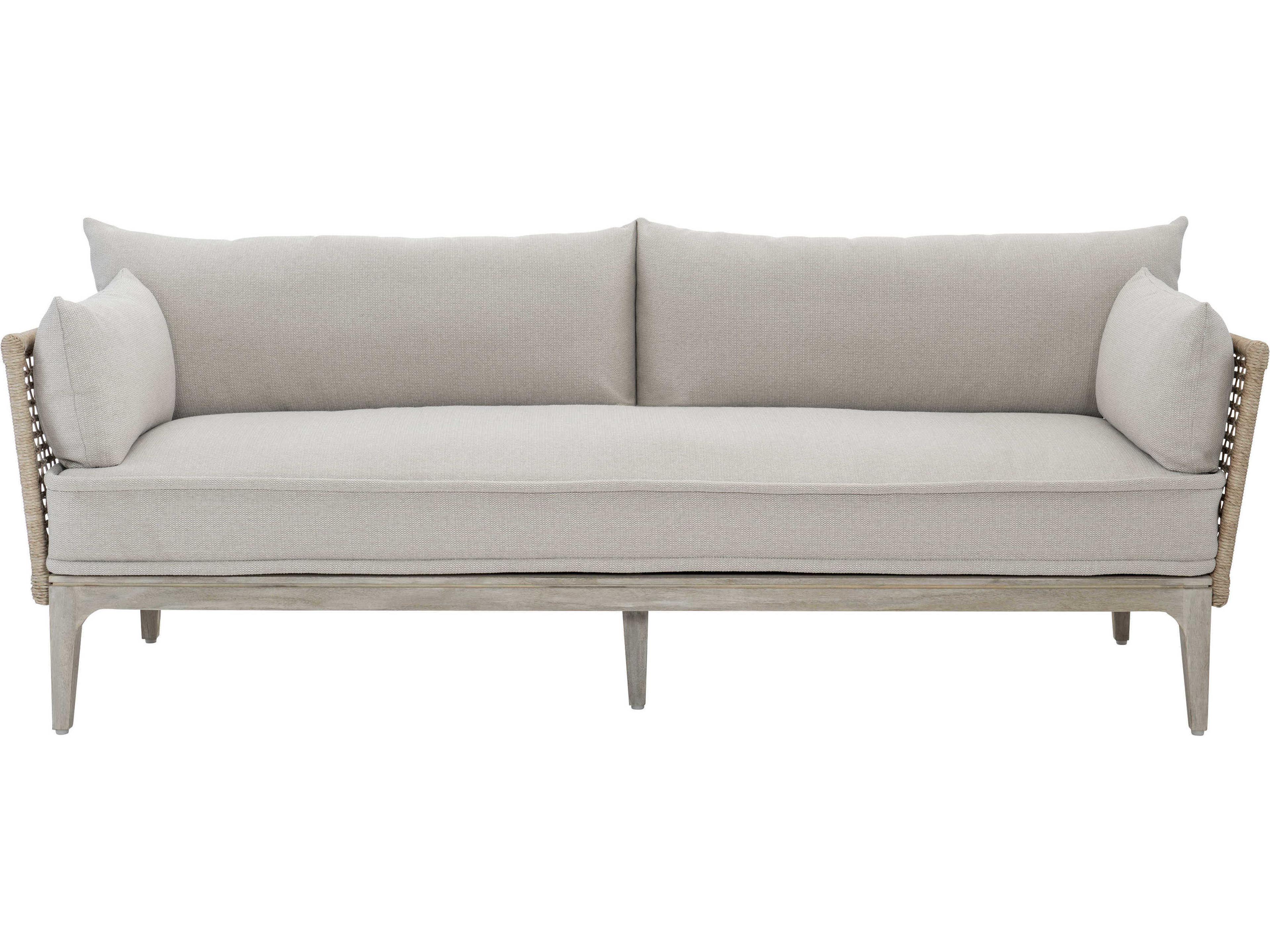Hazelnut Sun Washed Beige Upholstered Sofa