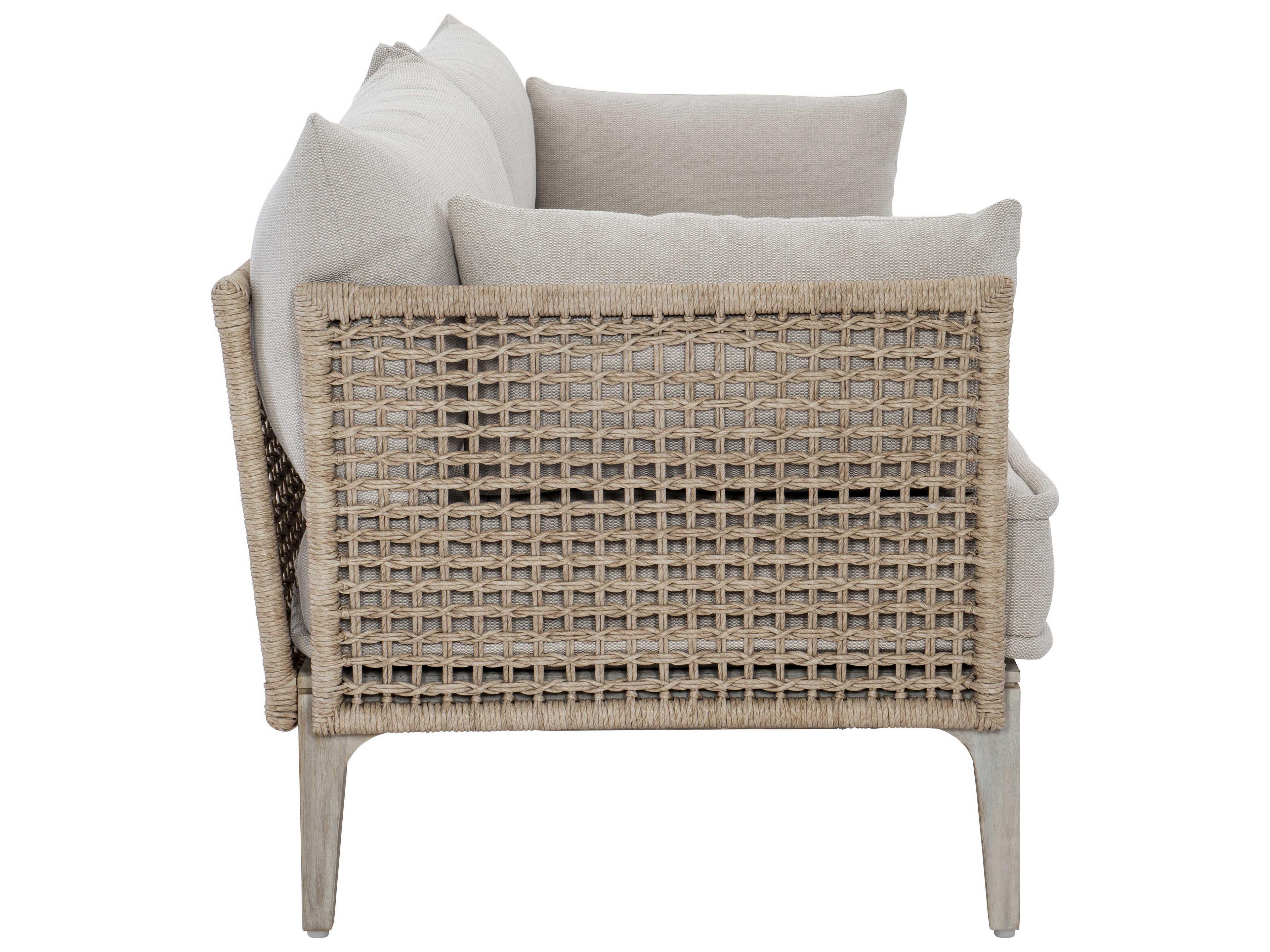 Bernhardt Hazelnut Sun Washed Beige Upholstered Sofa