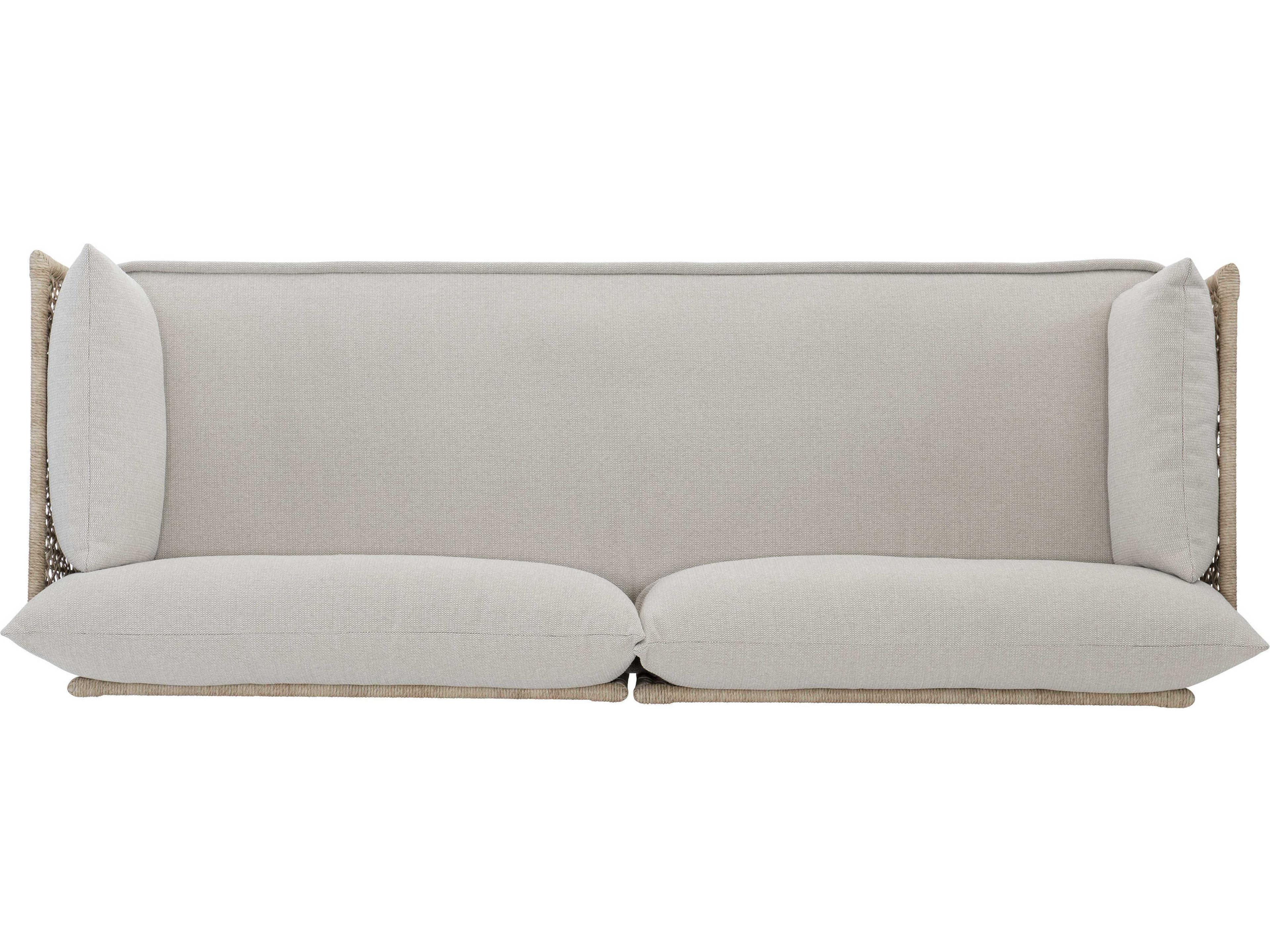 Bernhardt Hazelnut Sun Washed Beige Upholstered Sofa