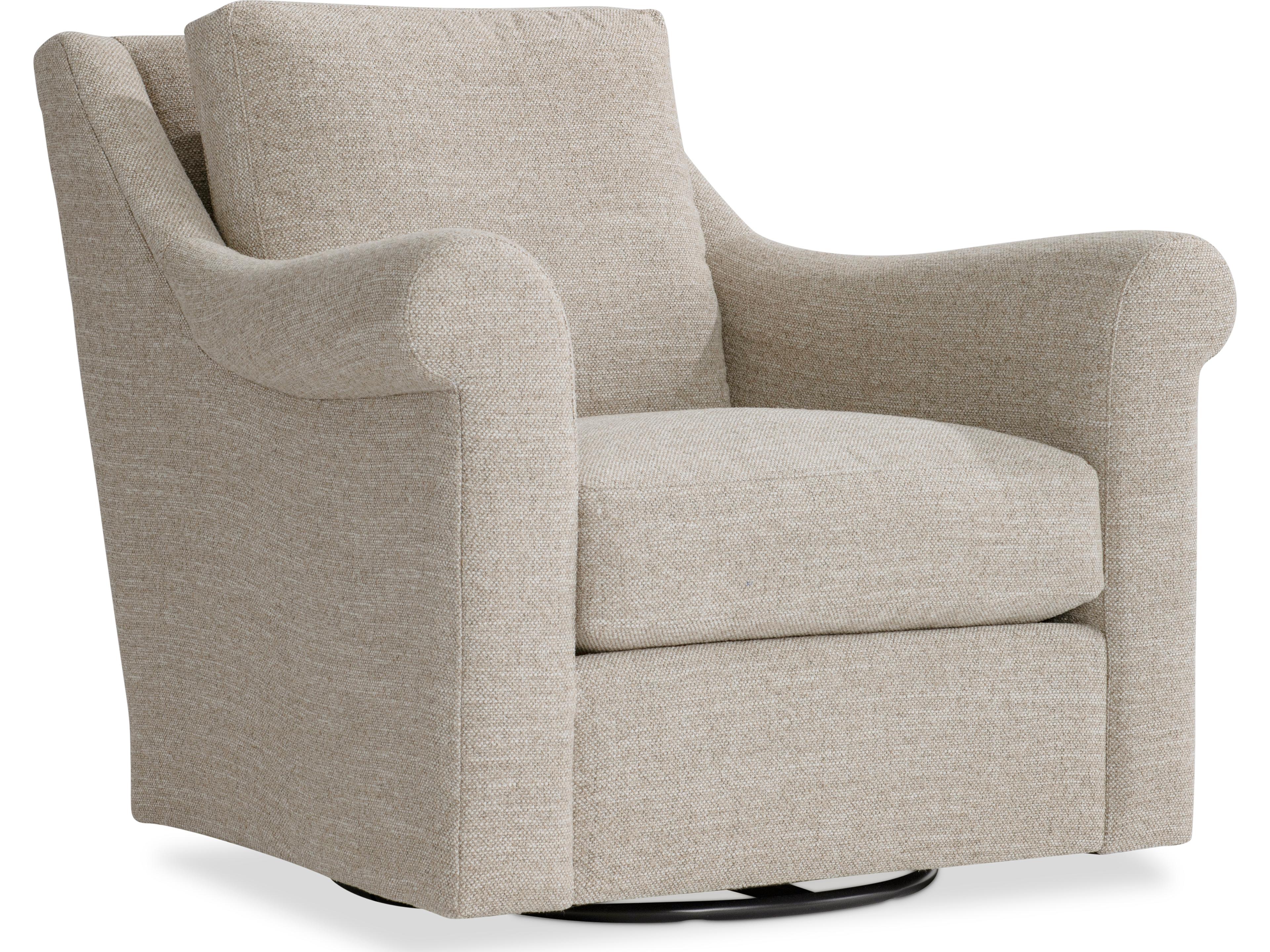 Keirnan Swivel Beige Accent Chair