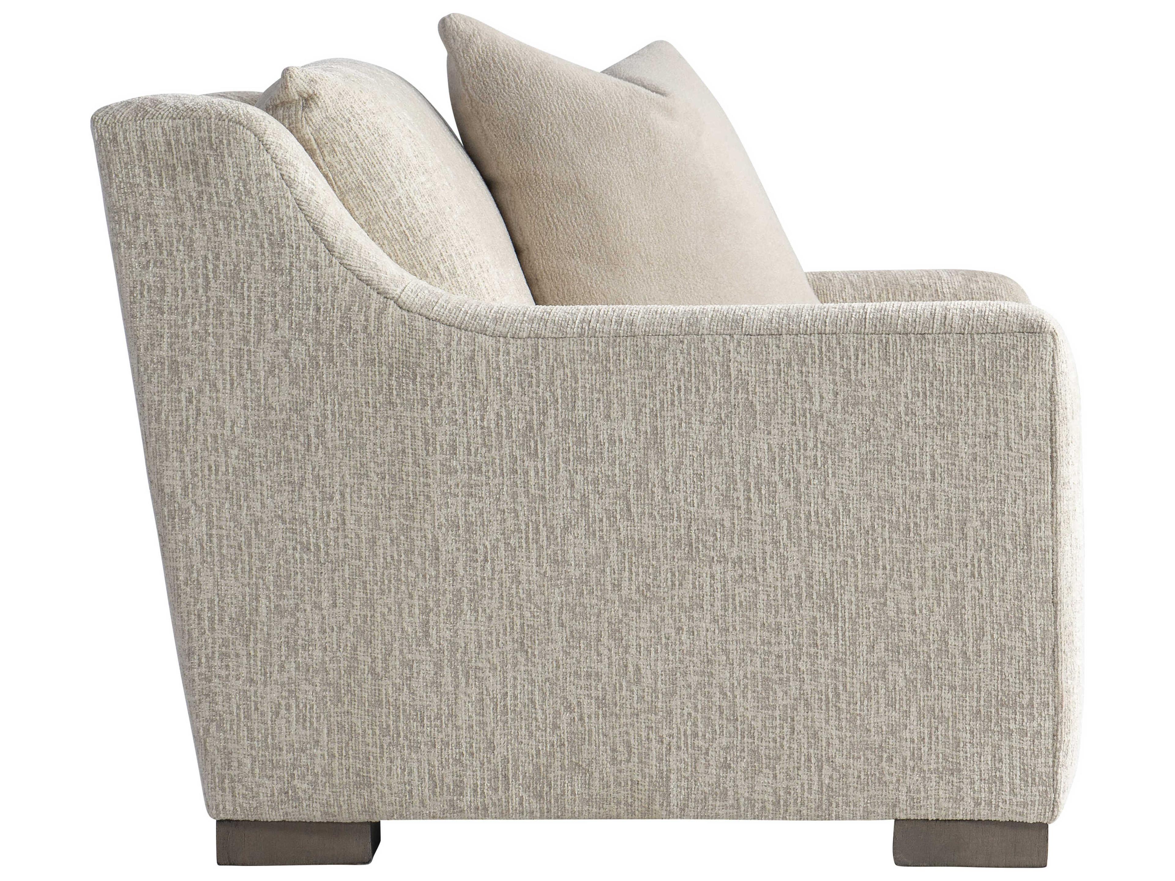 Bernhardt Plush Gabi Beige Fabric Accent Chair