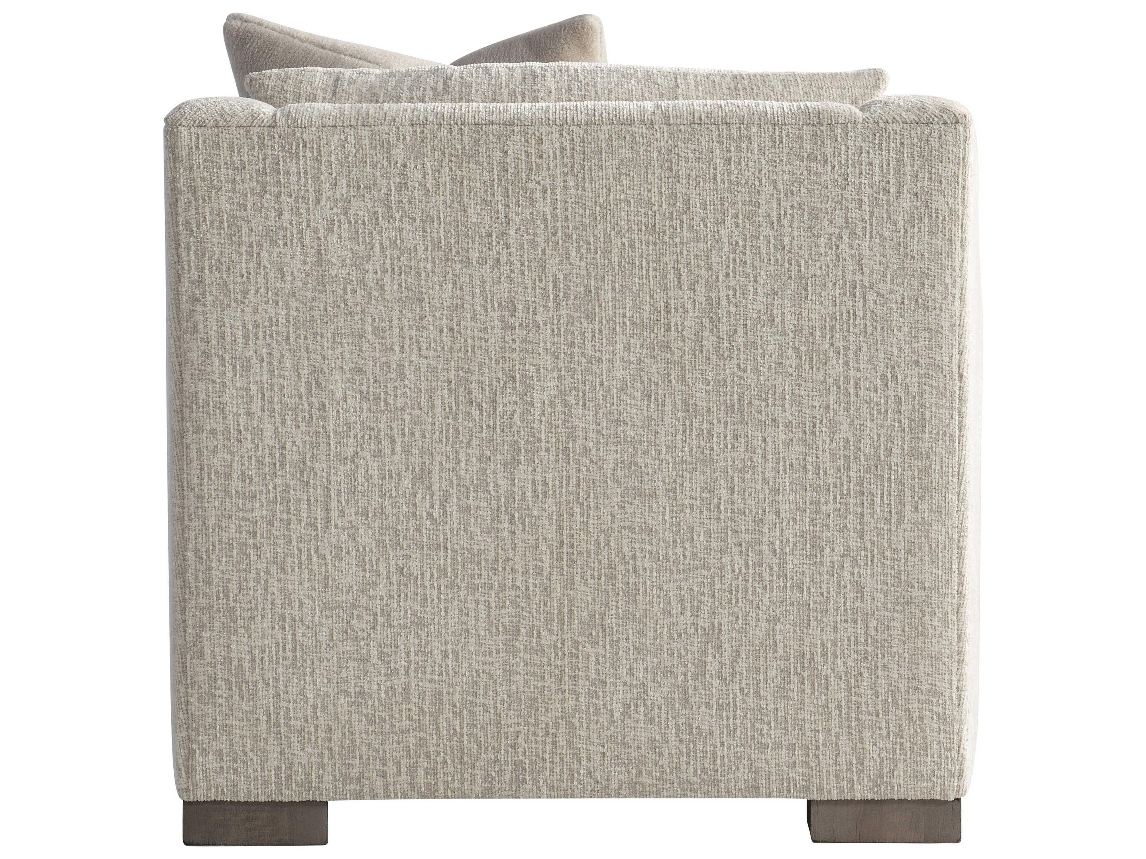 Bernhardt Plush Gabi Beige Fabric Accent Chair