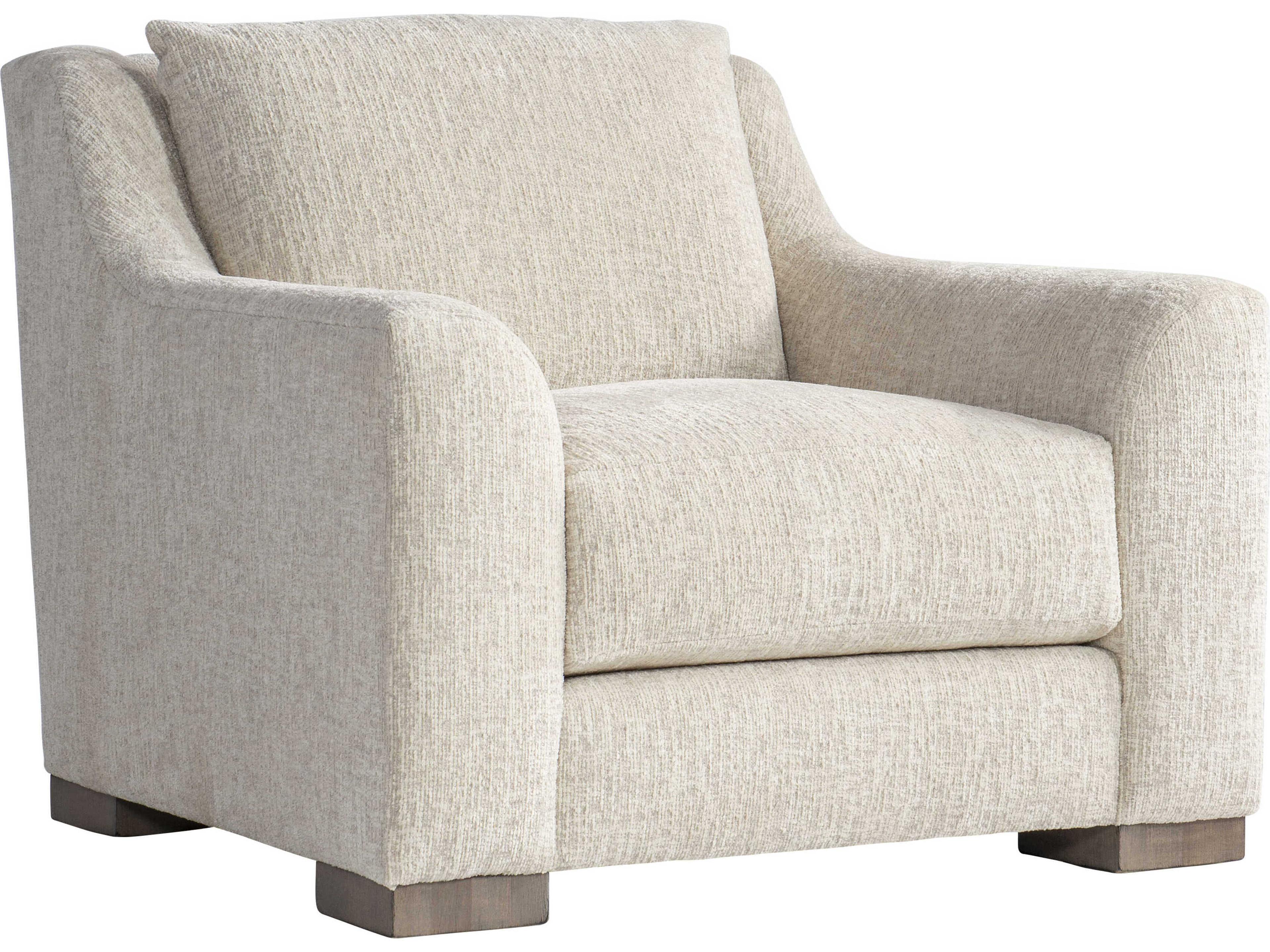 Bernhardt Plush Gabi Beige Fabric Accent Chair