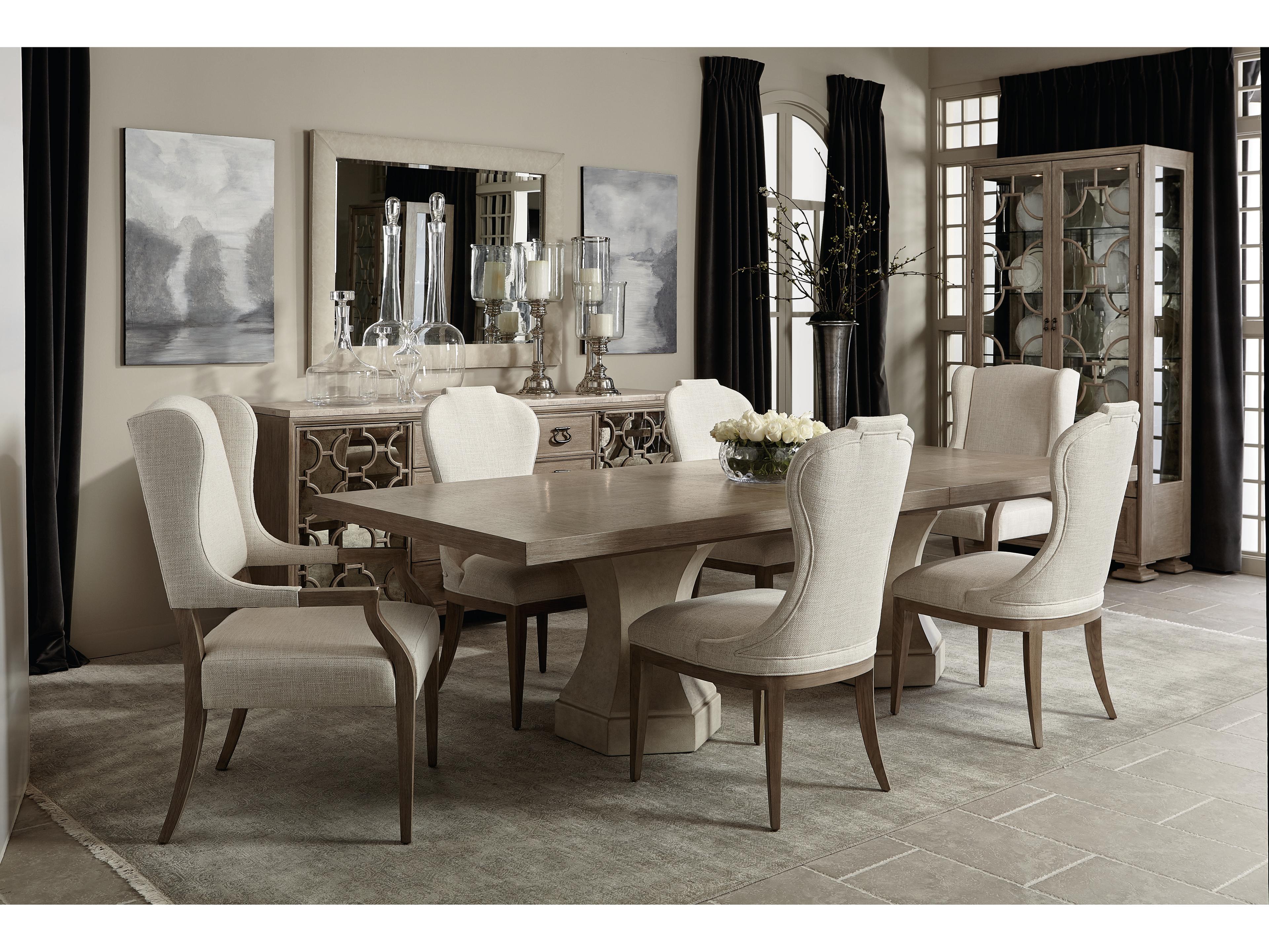 Santa Barbara Oak Wood Dining Room Set