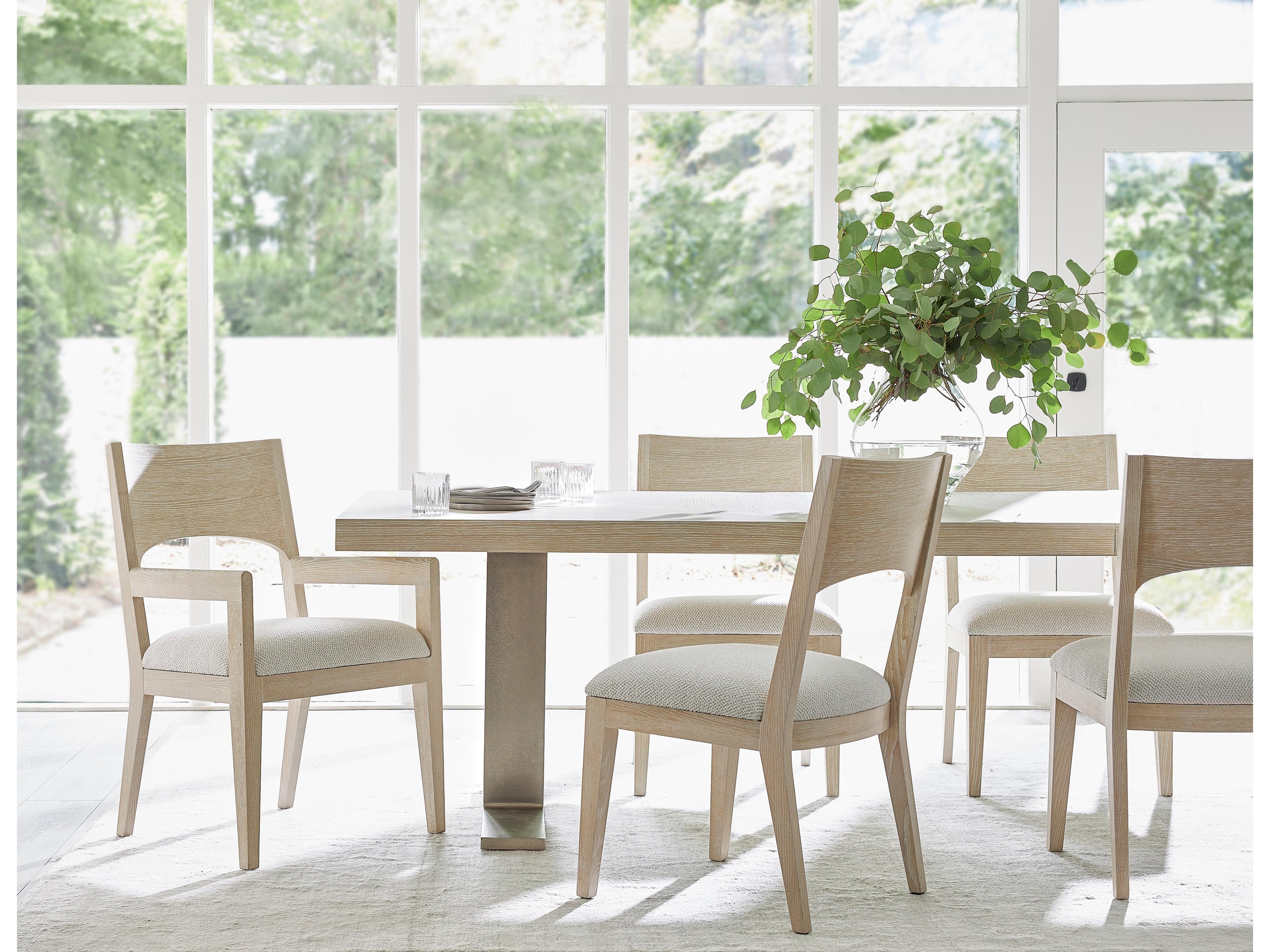 Solaria Oak Wood Dining Room Set