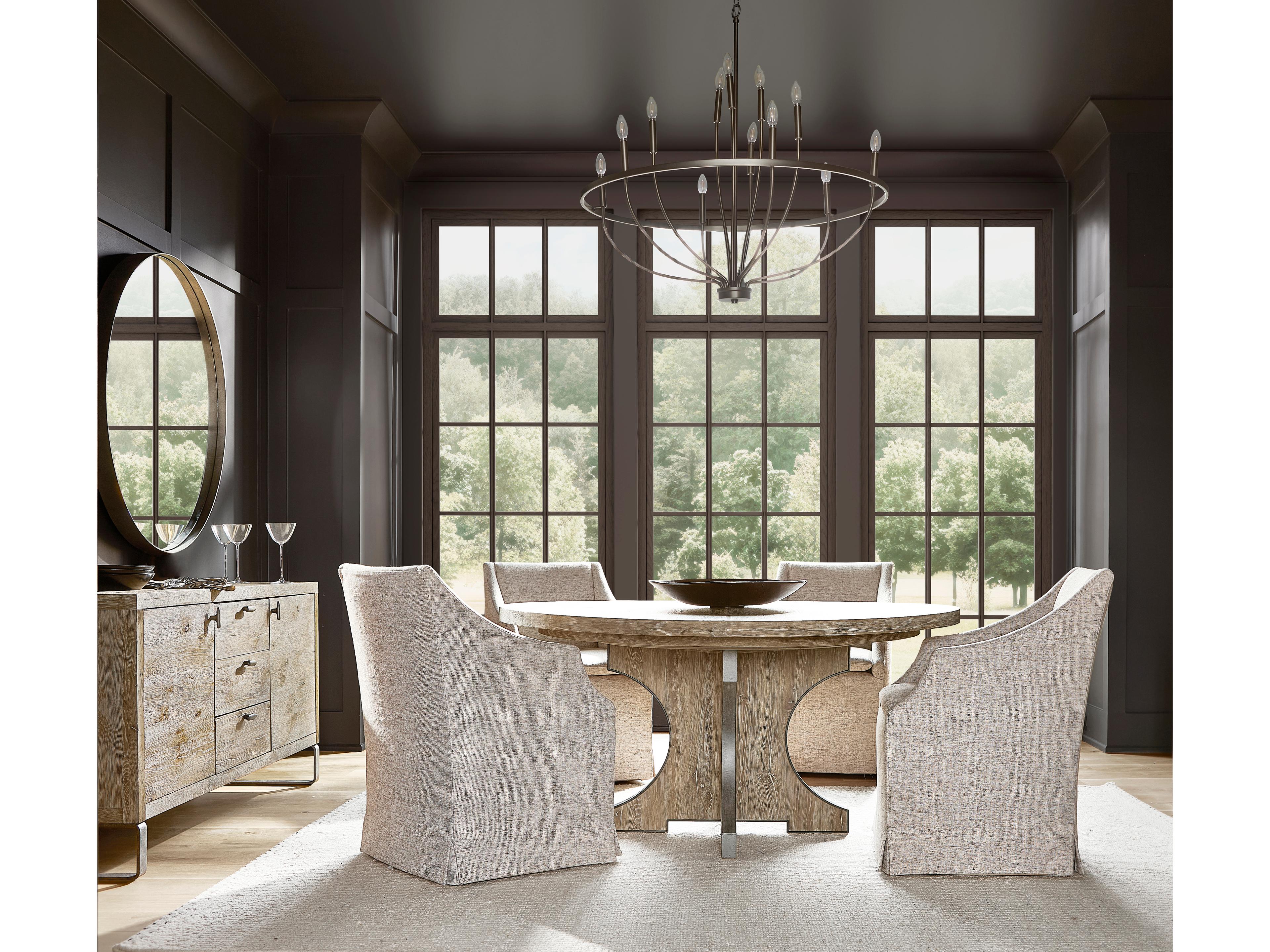 Tribeca Oak Wood Dining Room Set