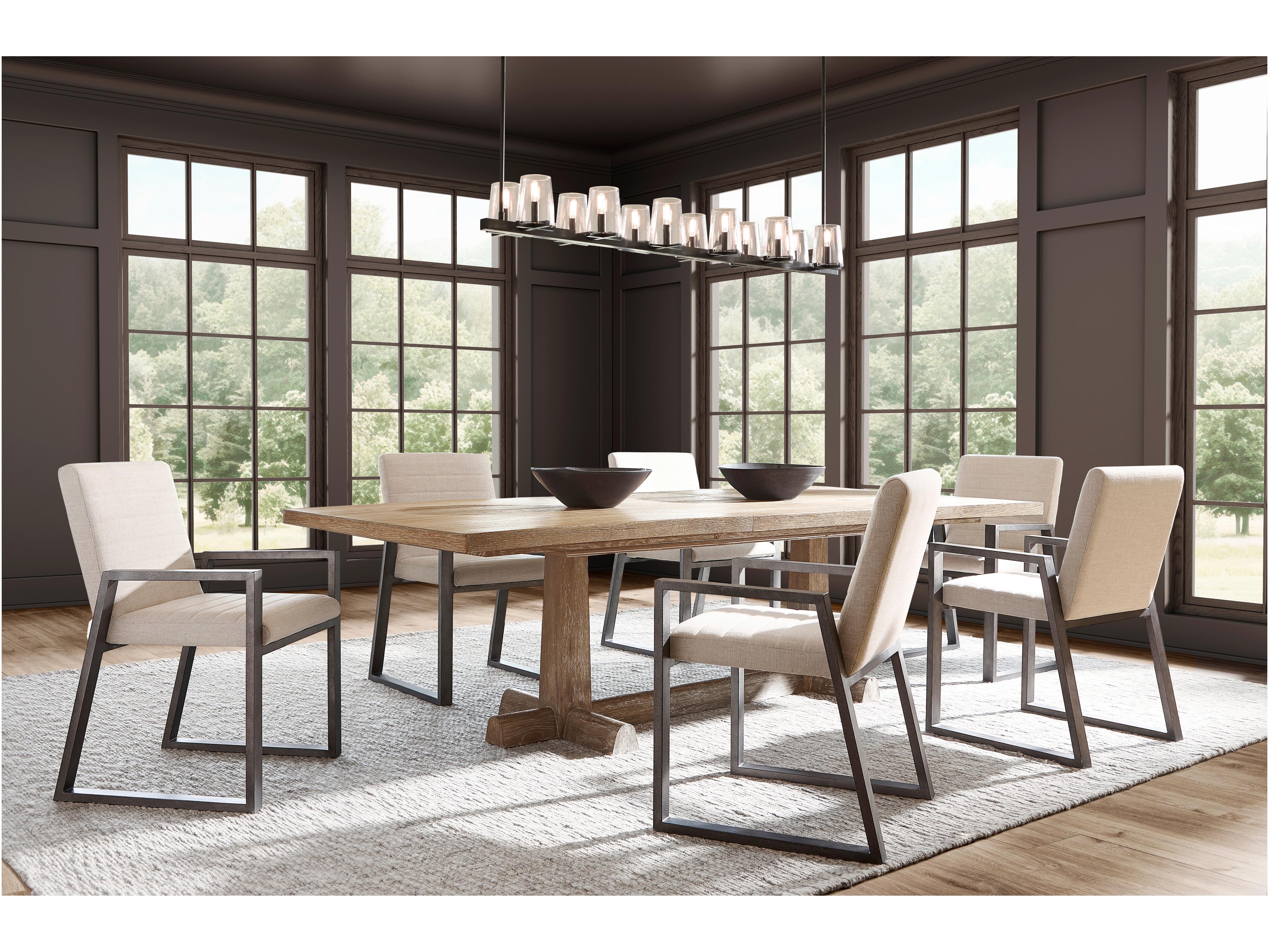 Tribeca Oak Wood Dining Room Set
