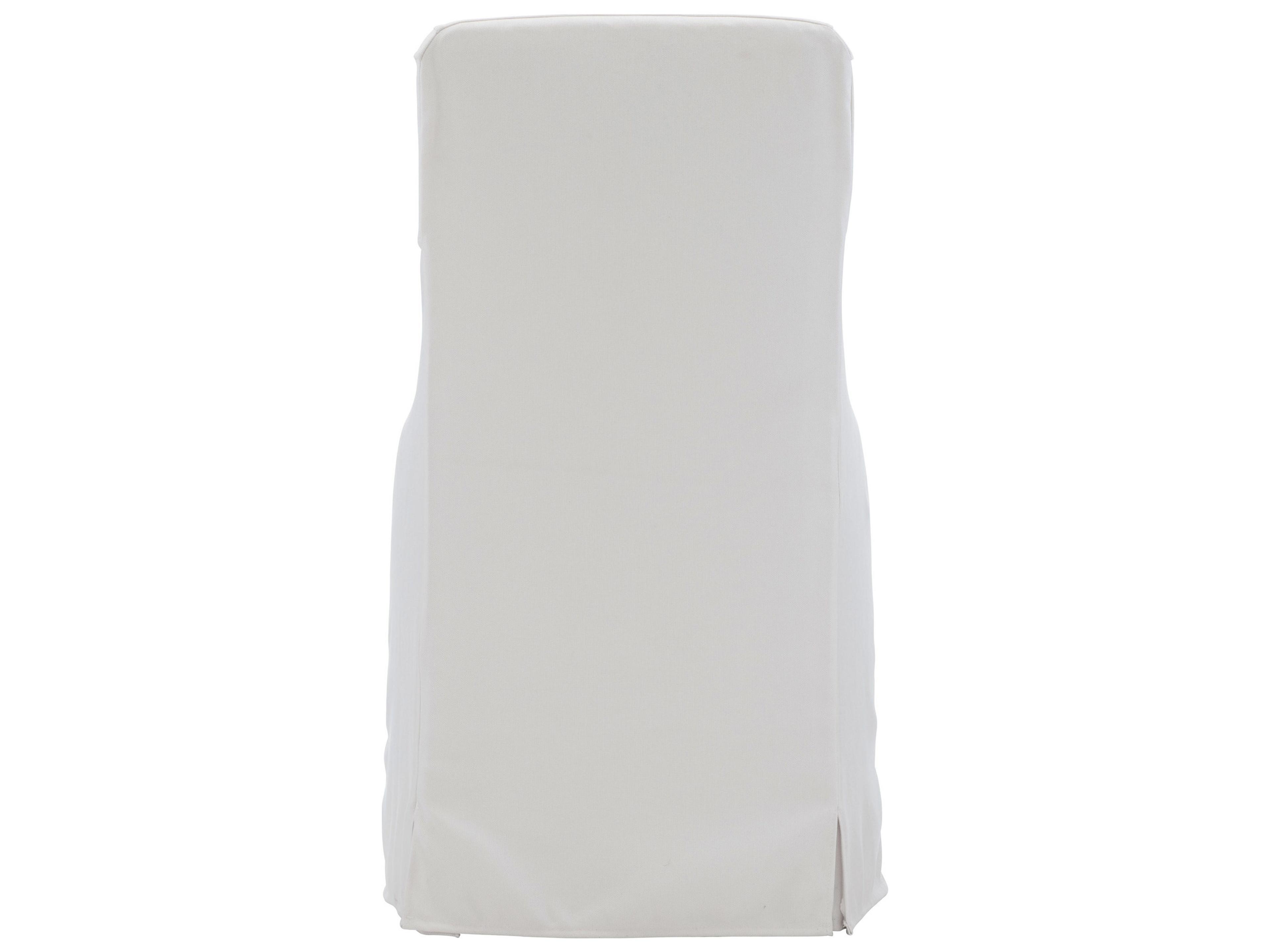 Bernhardt White Upholstered Arm Dining Chair