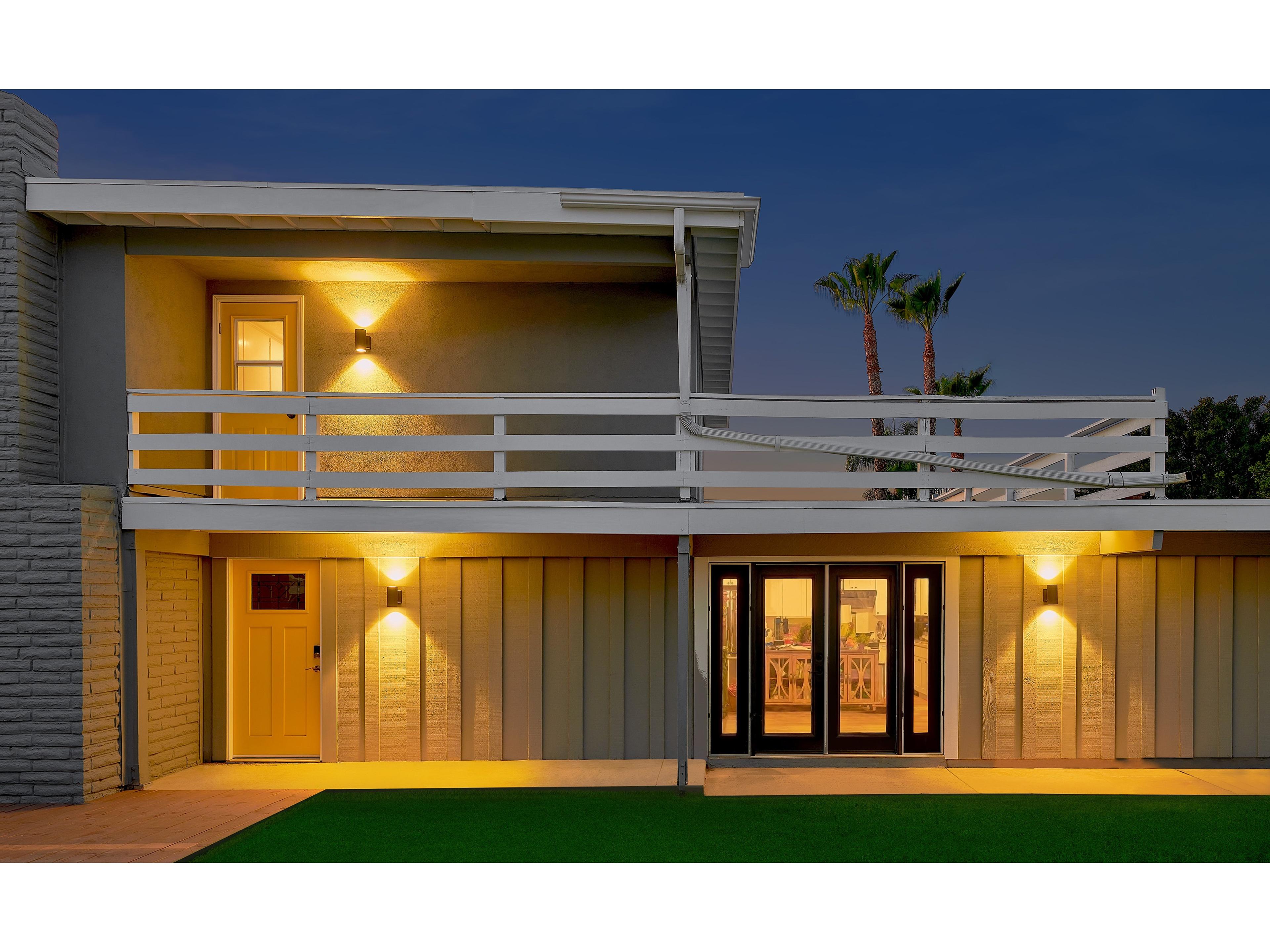 Bruck Lighting Cylinder 2 - Light Outdoor Wall Light