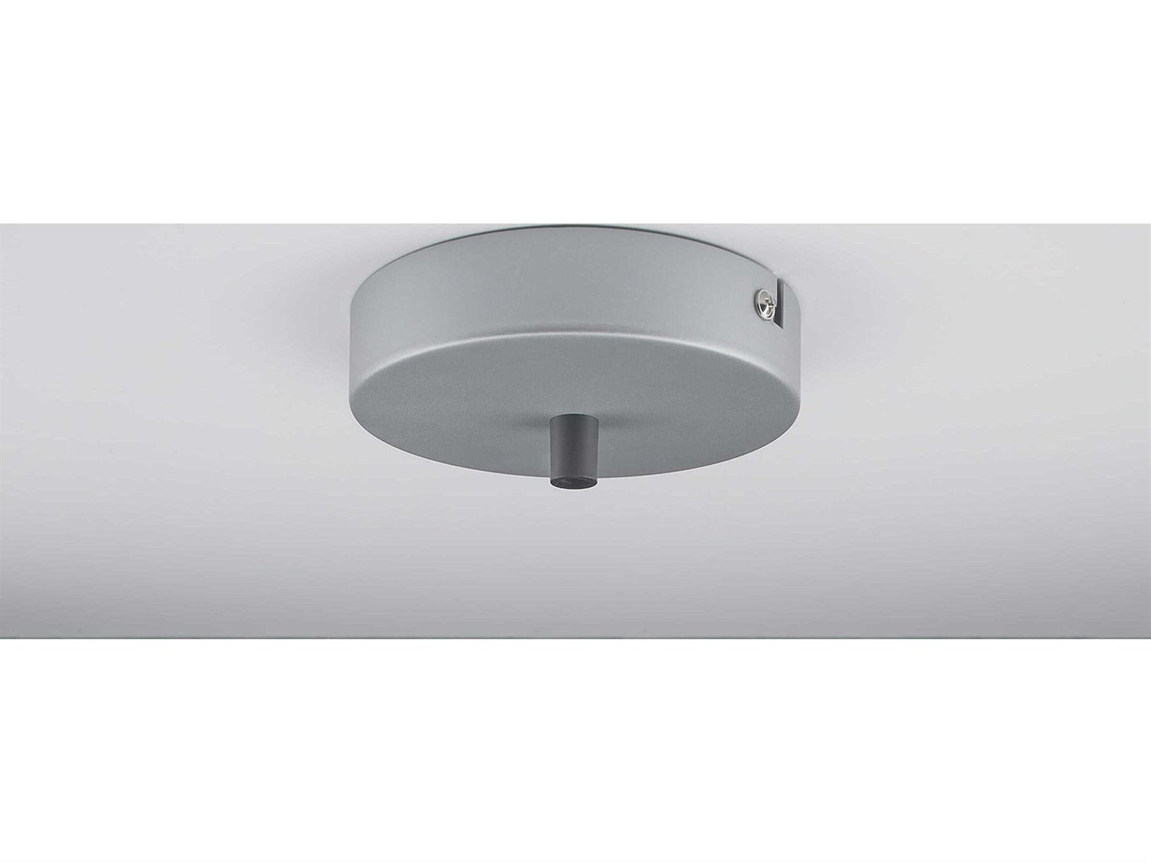 Bruck Lighting London 1-Light Blue Glass Cylinder Mini Pendant