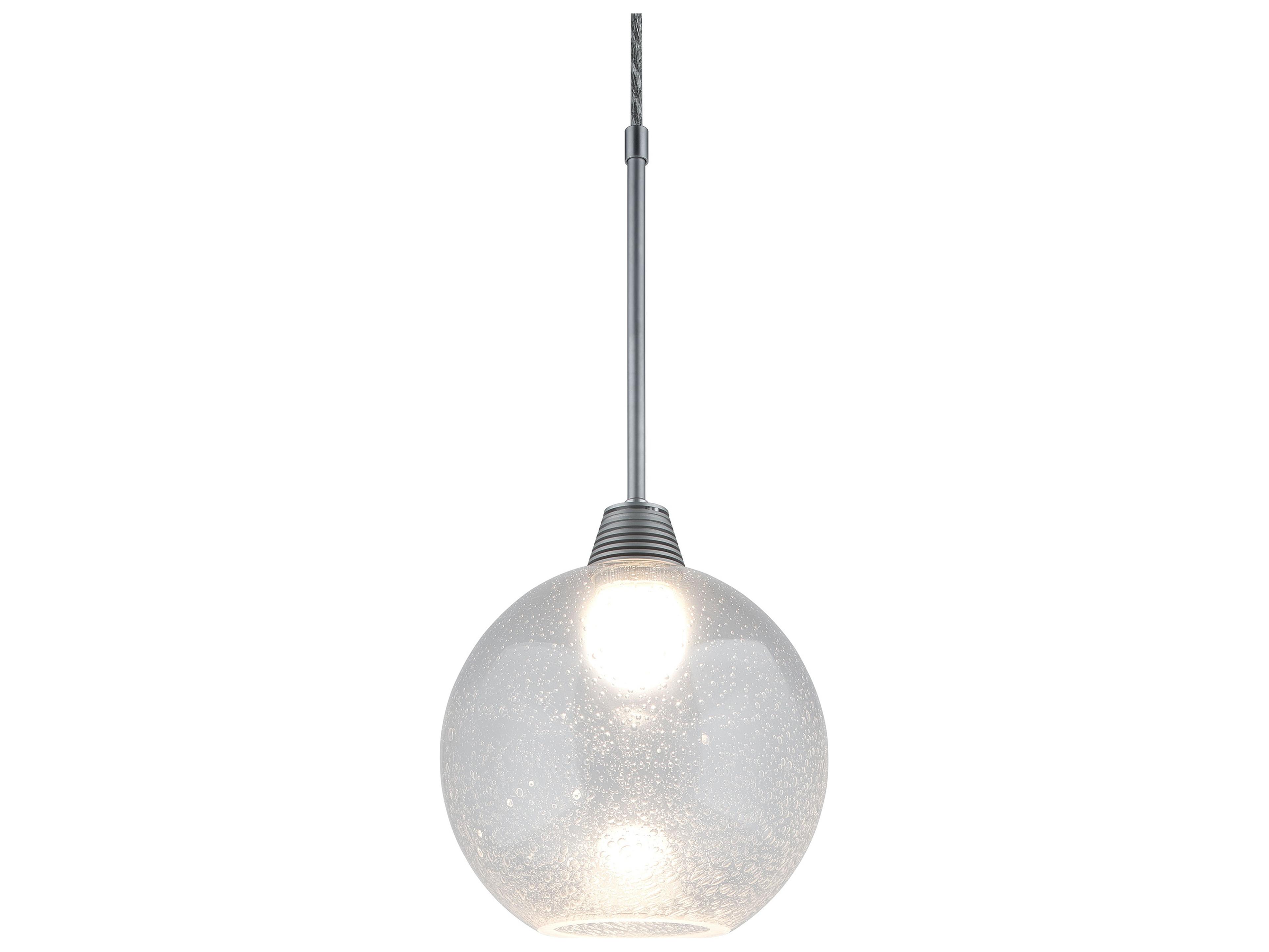 Bobo 1-Light Clear Glass LED Globe Mini Pendant