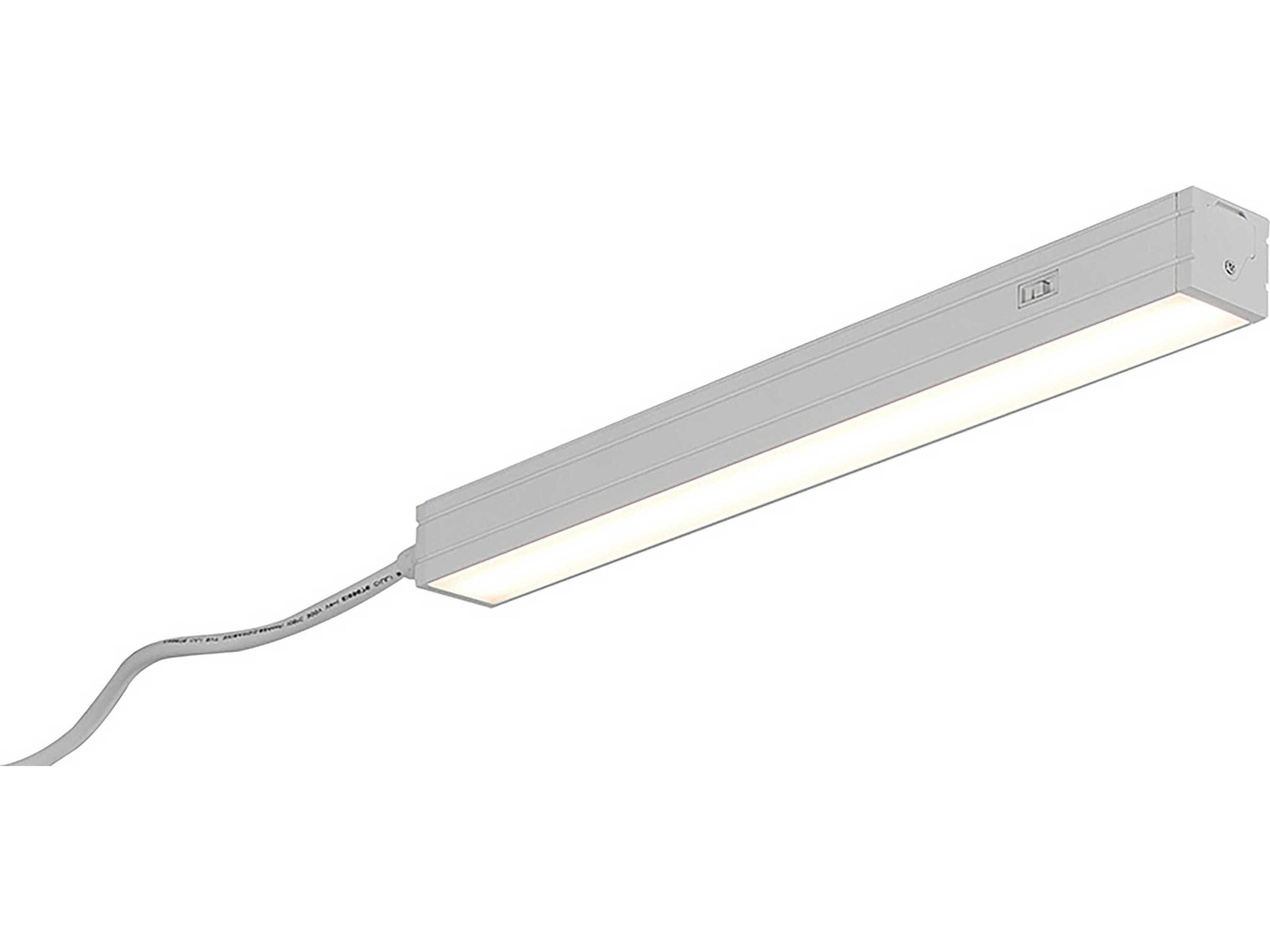 Bruck Lighting Saber 1-Light White LED Flush Mount