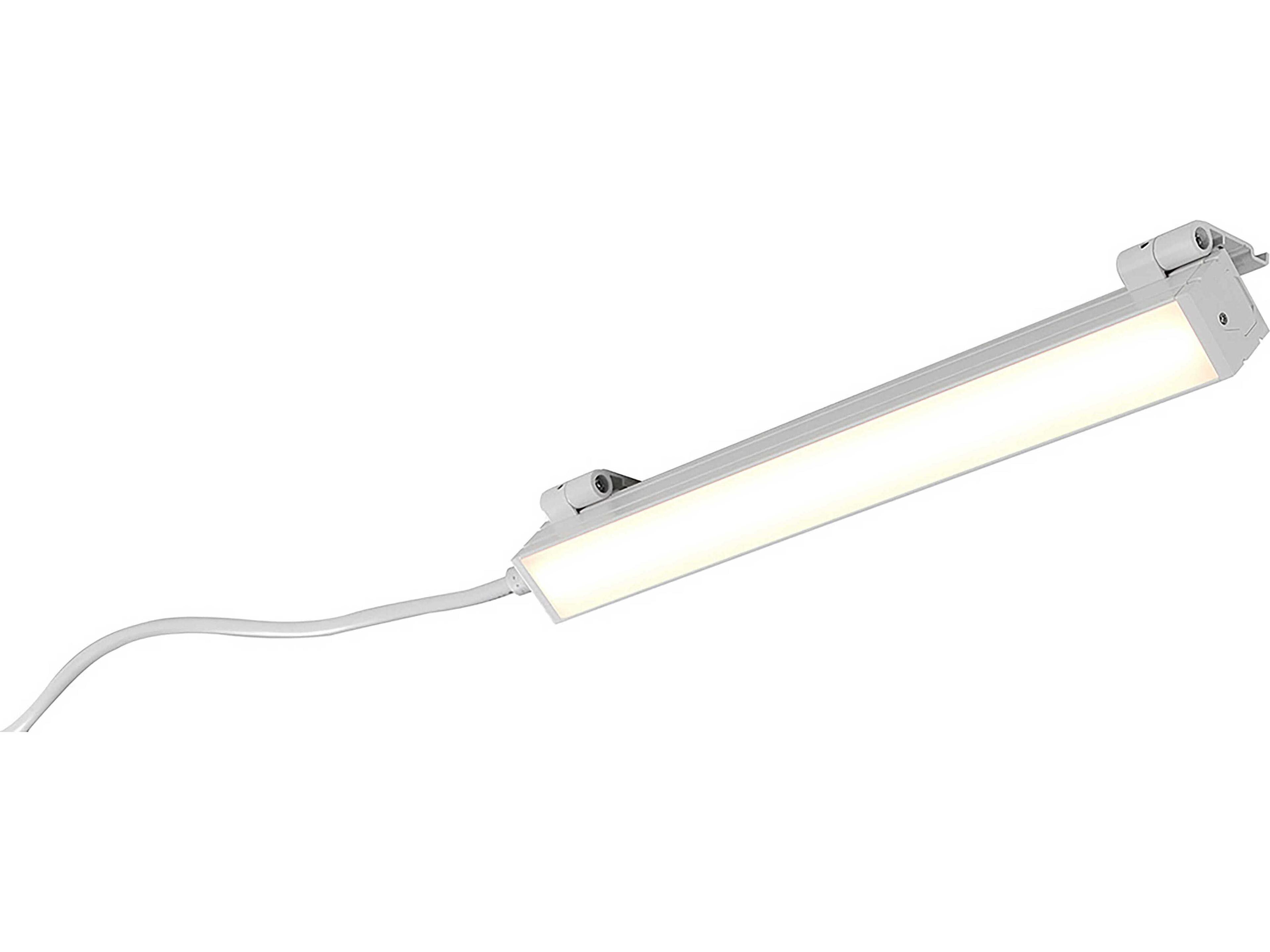 Bruck Lighting Saber 1-Light White LED Flush Mount