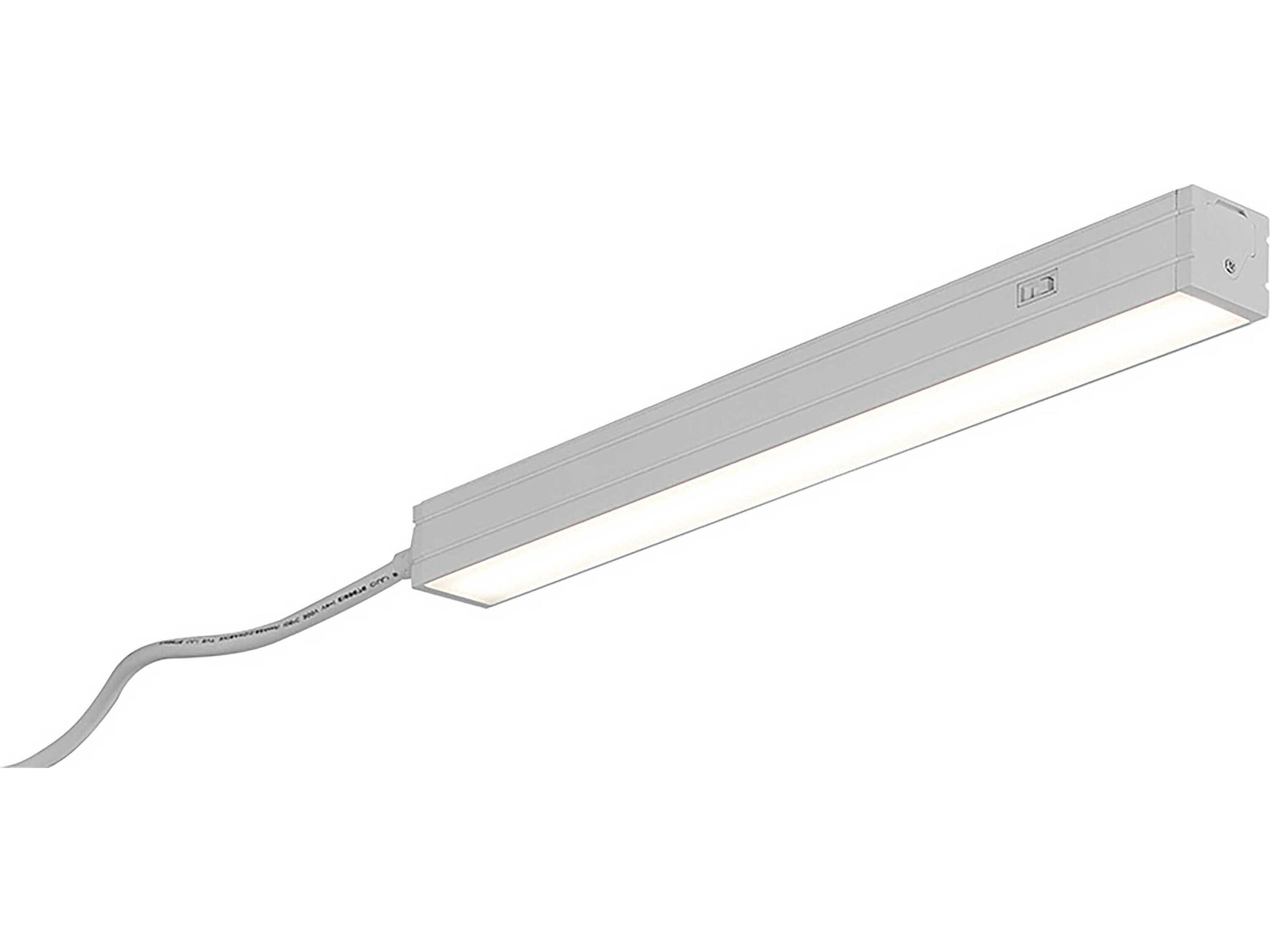 Bruck Lighting Saber 1-Light White LED Flush Mount