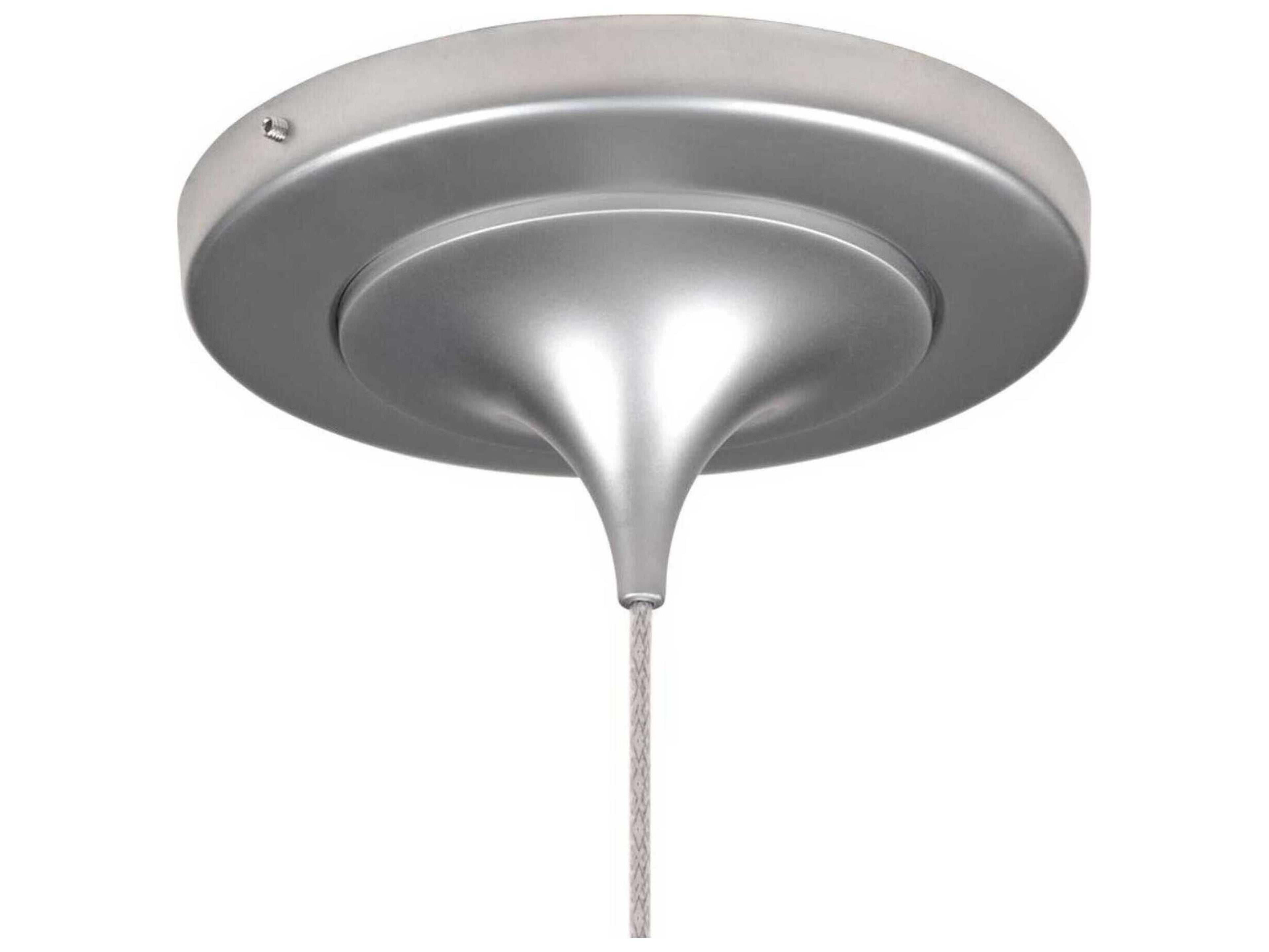 Bruck Lighting Aurora 1-Light Clear Glass LED Mini Pendant