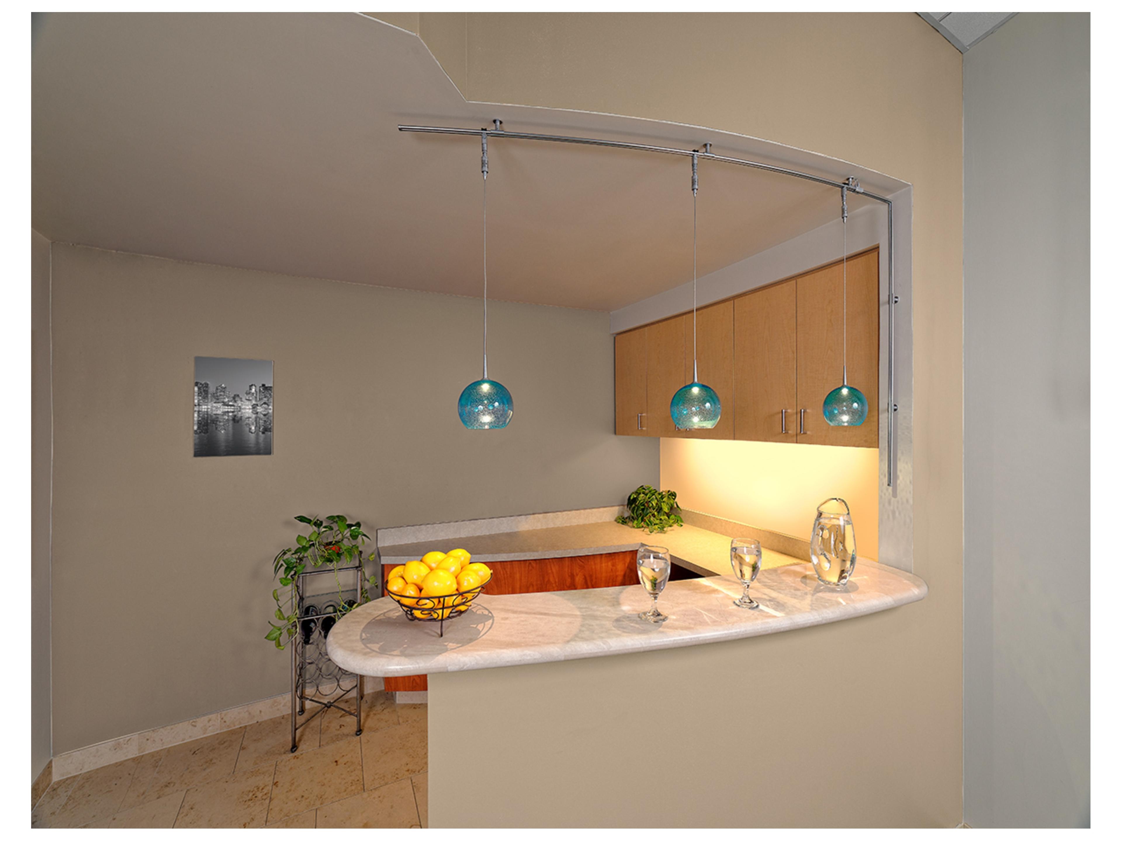 Bruck Lighting Bobo 1-Light Green Glass LED Globe Mini Pendant