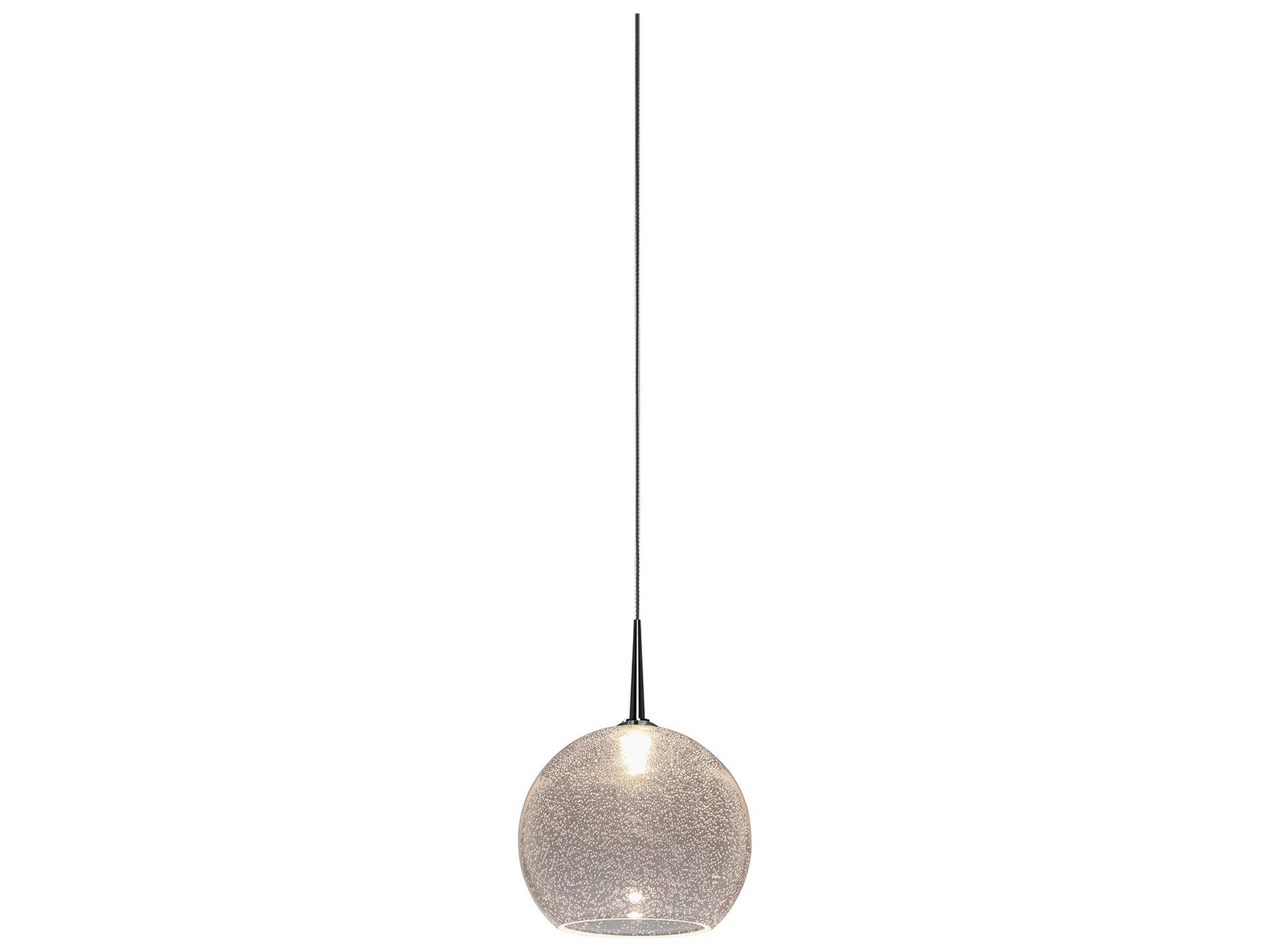 Bruck Lighting Bobo 1-Light Clear Glass Globe Mini Pendant