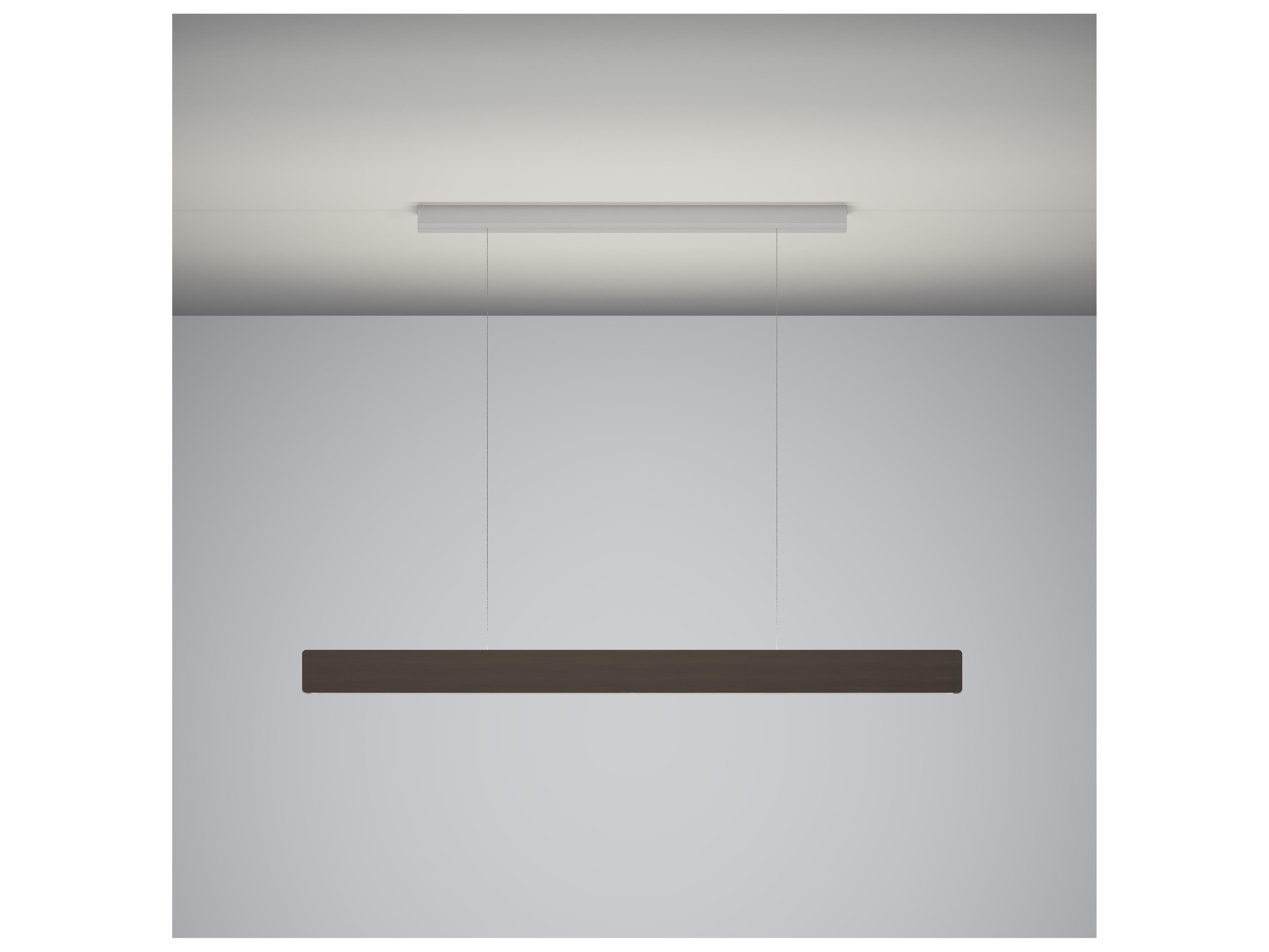 Bruck Lighting After-8 1-Light Champagne Brown Linear Island Pendant