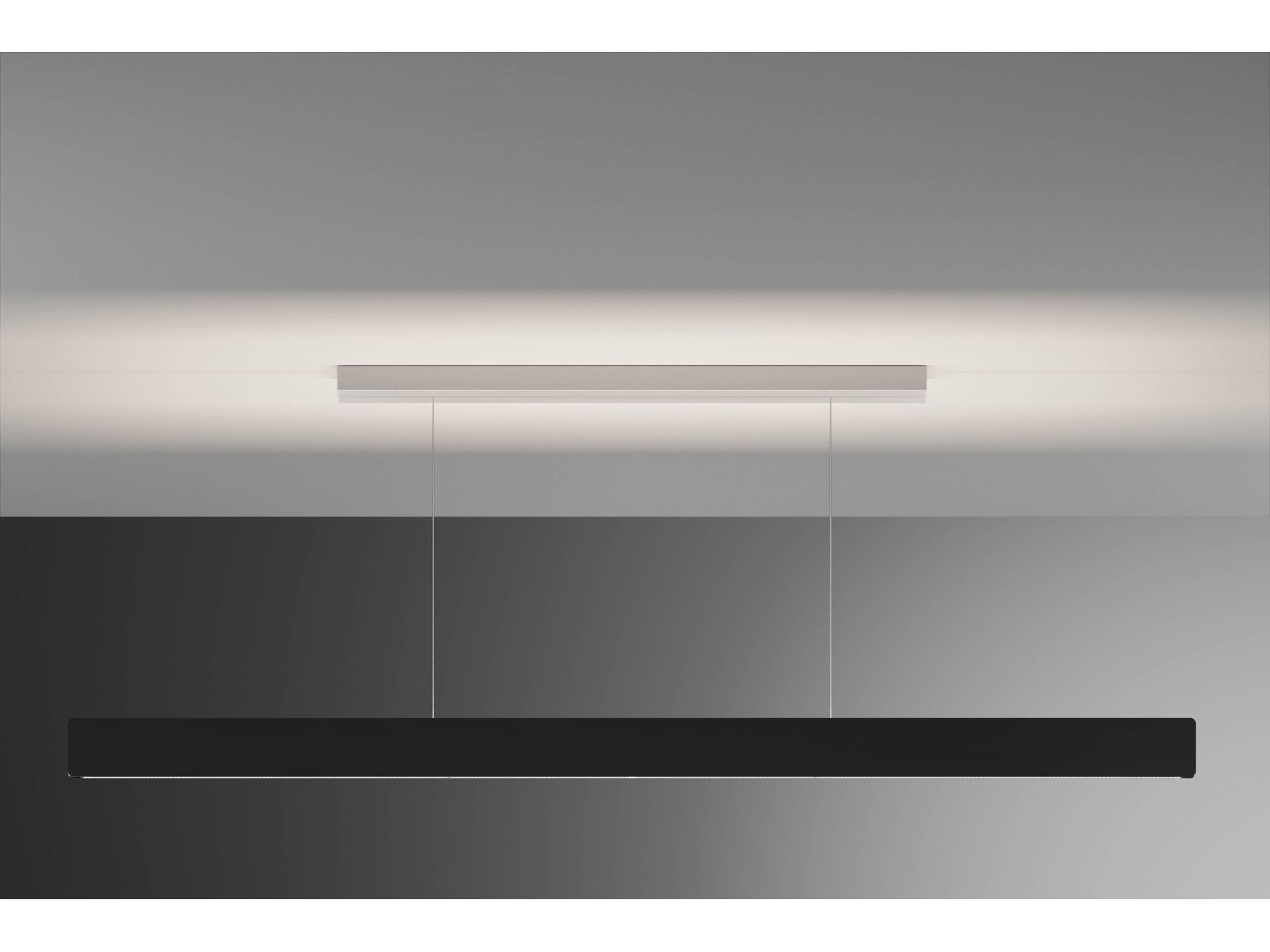 Bruck Lighting After-8 1-Light Black Linear Island Pendant