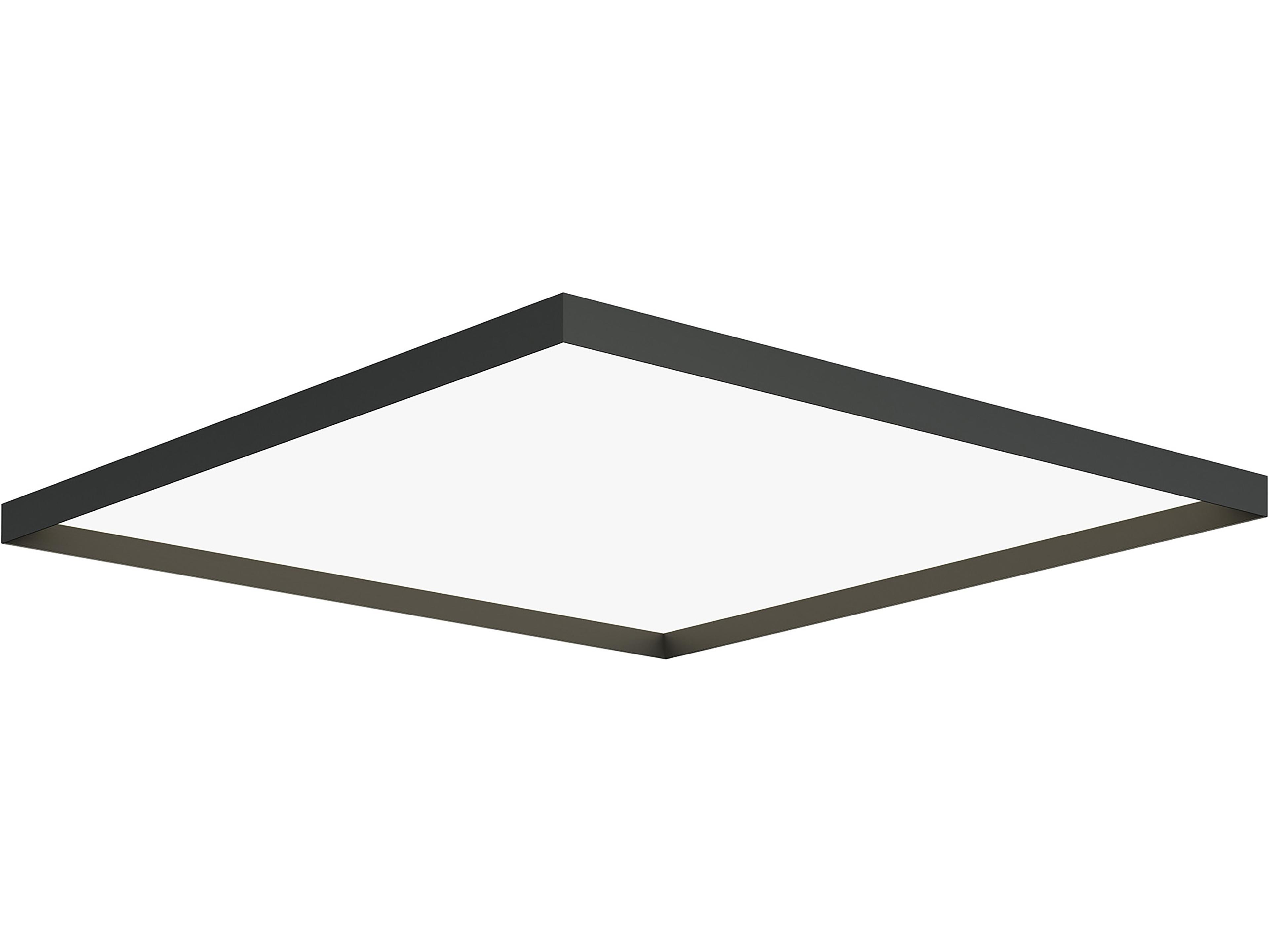 Bina 1-Light Black LED Flush Mount