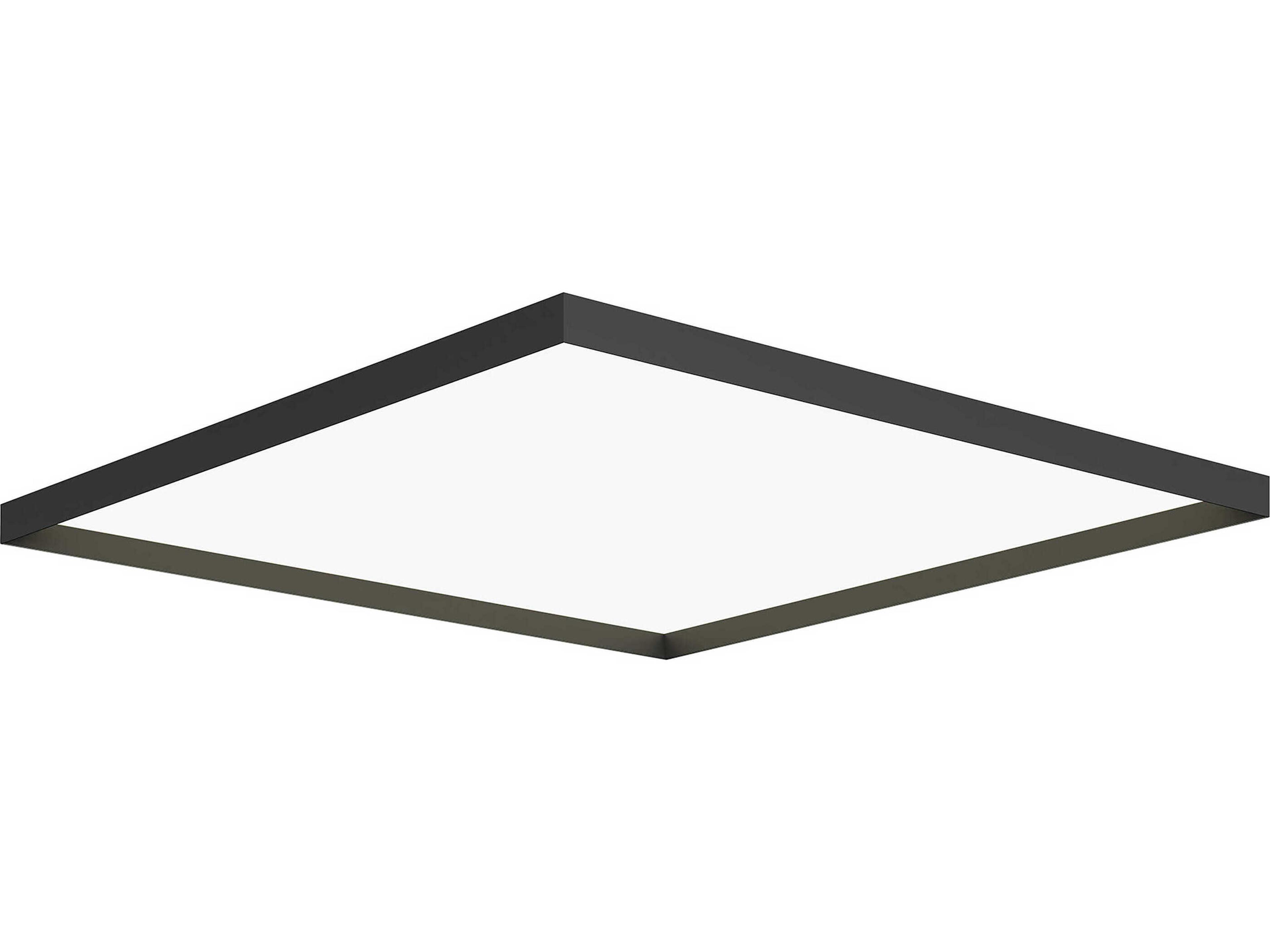 Bruck Lighting Bina 1-Light Black LED Flush Mount
