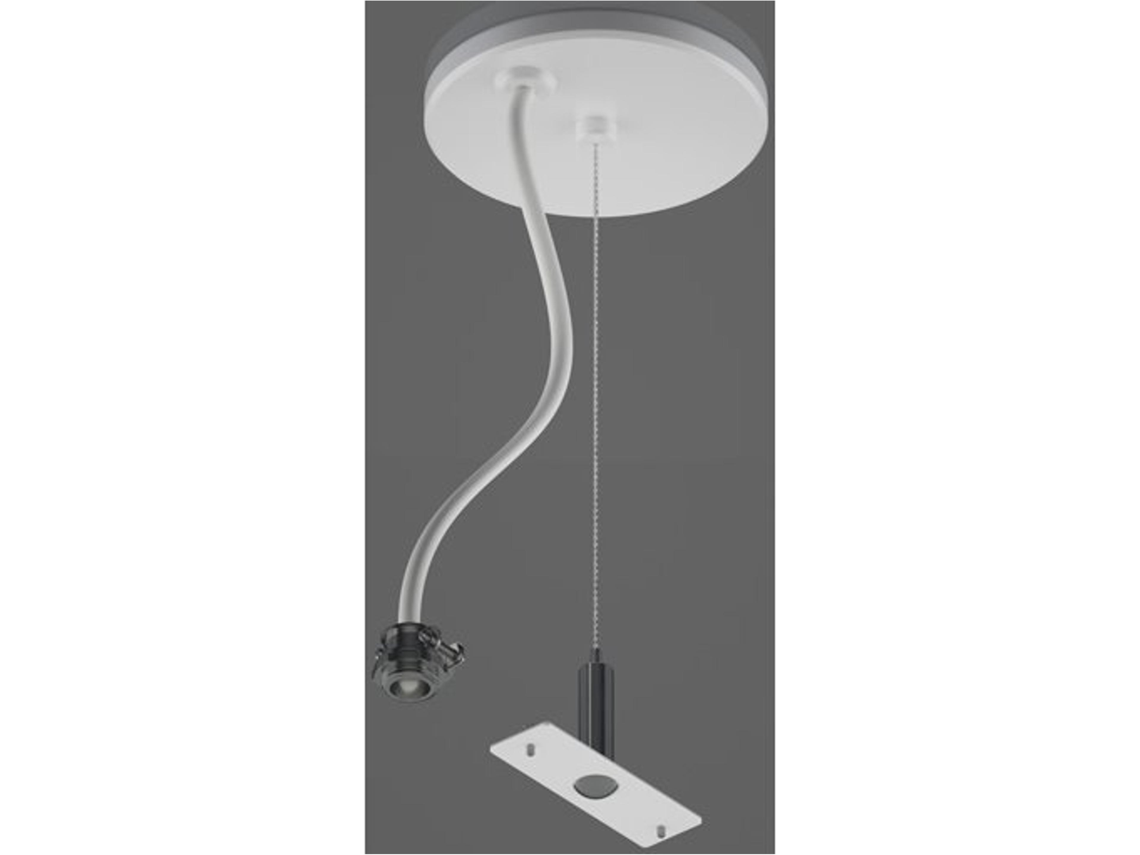 144" Aircraft Suspension Kit with Power Cord Canopy