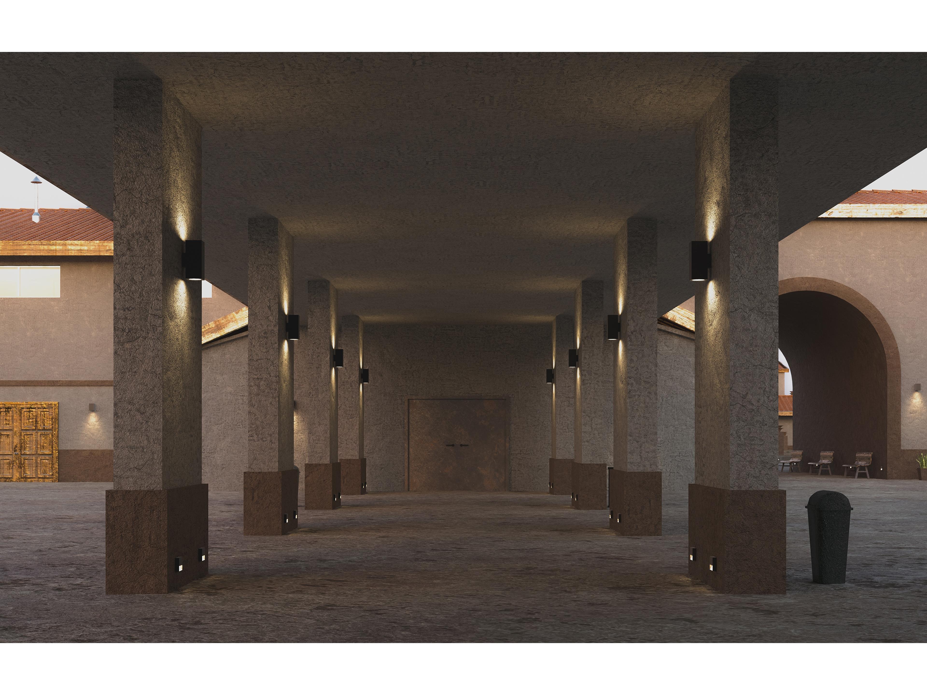 Bruck Lighting Piazza 1 - Light Outdoor Wall Light