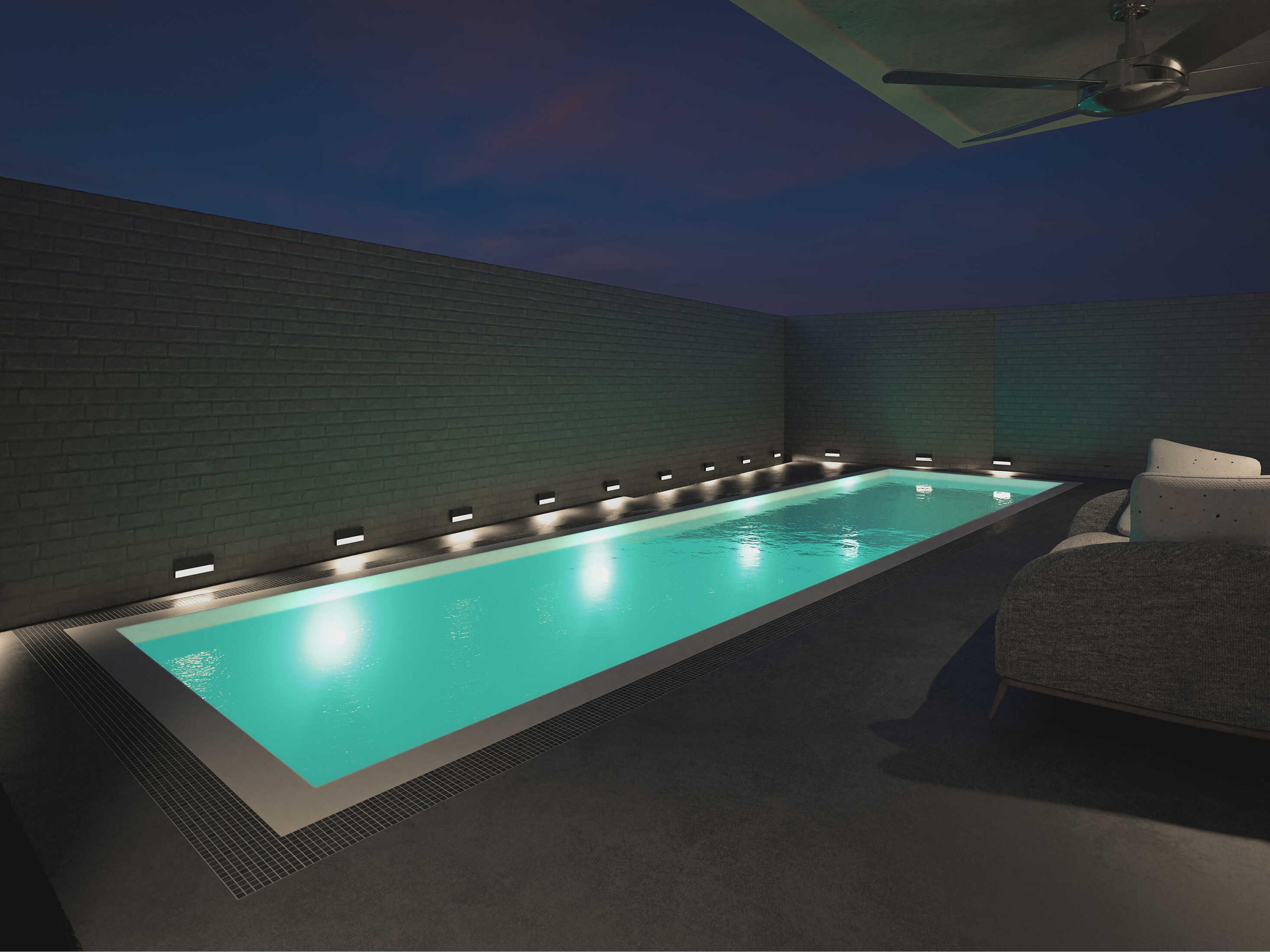 Bruck Lighting Piazza 1 - Light Outdoor Wall Light