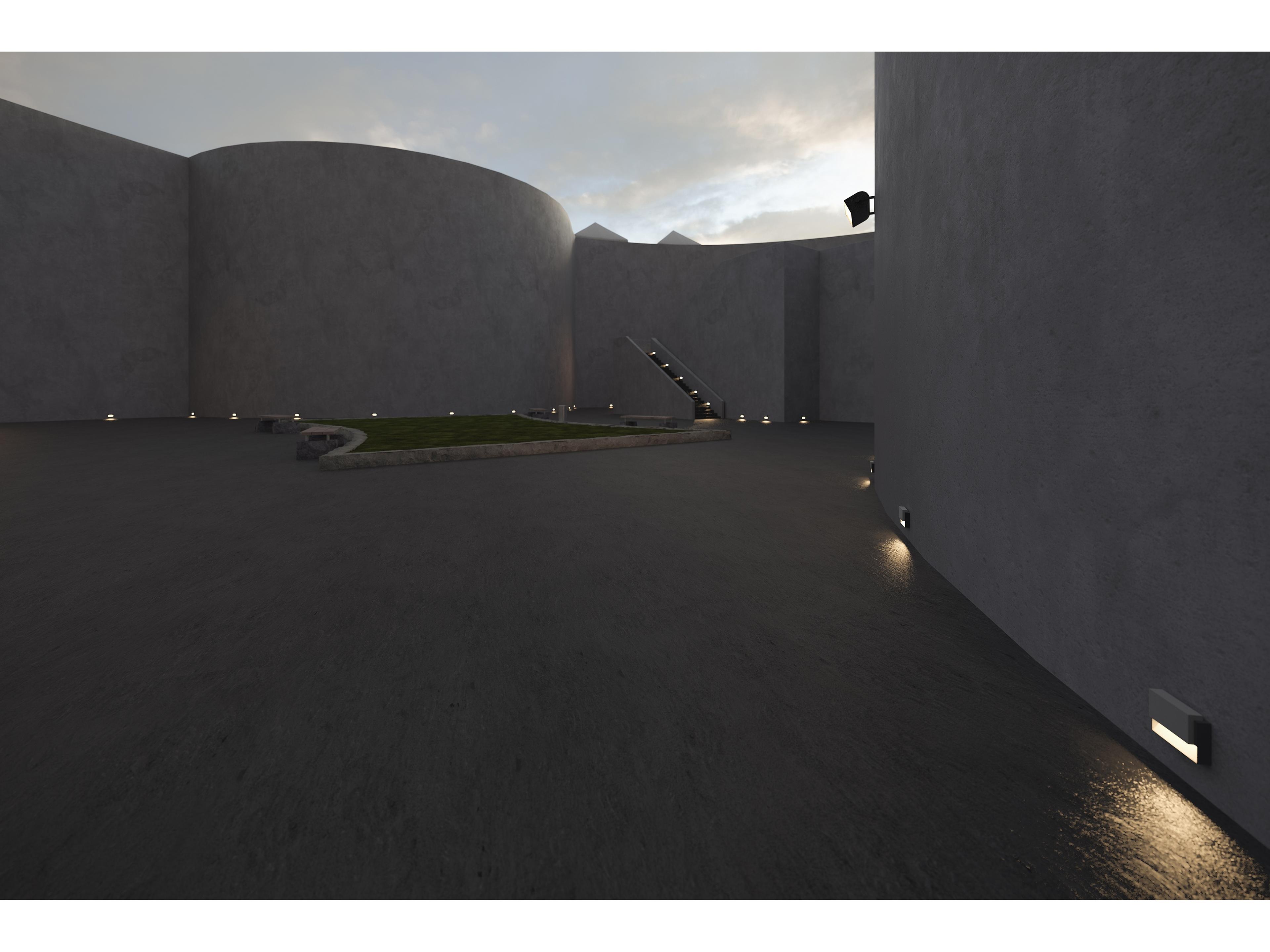 Bruck Lighting Piazza 1 - Light Outdoor Wall Light