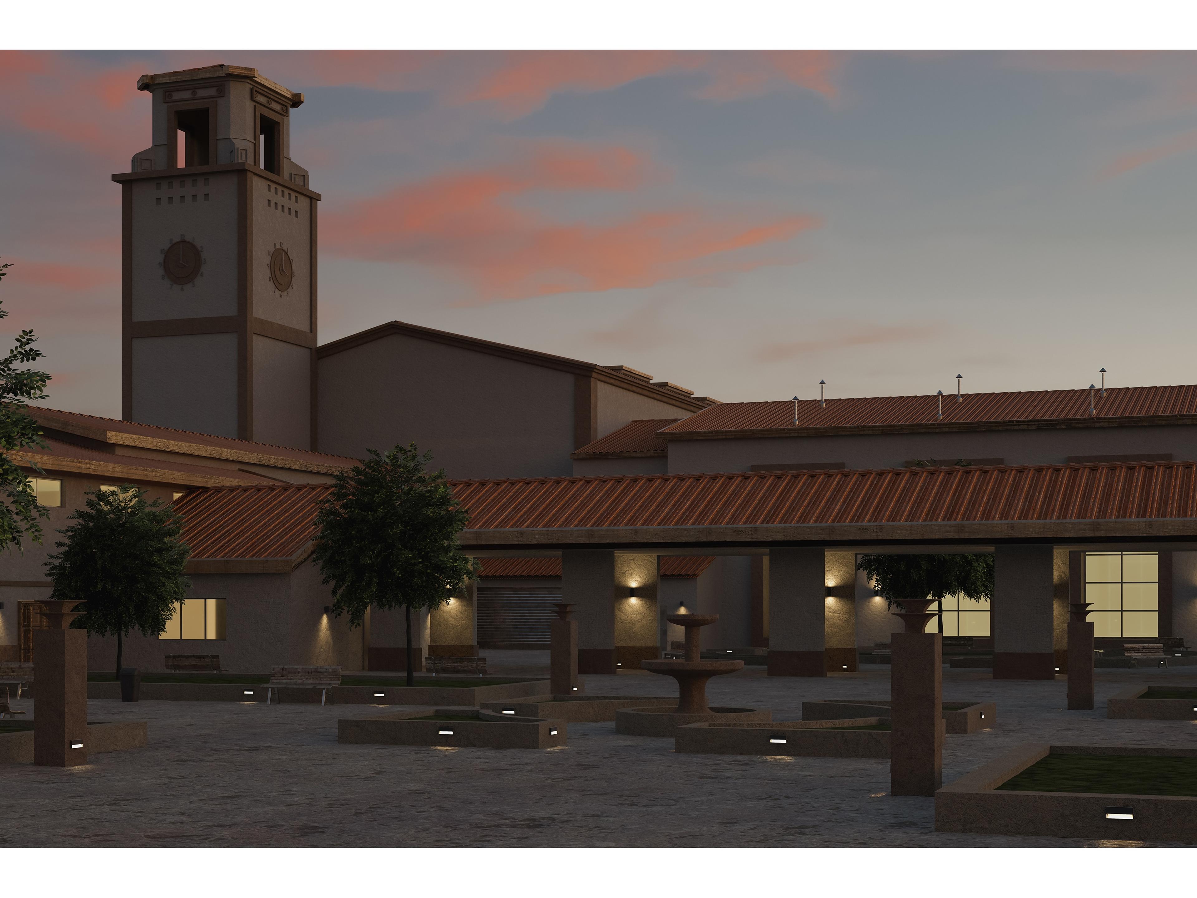 Bruck Lighting Piazza 1 - Light Outdoor Wall Light