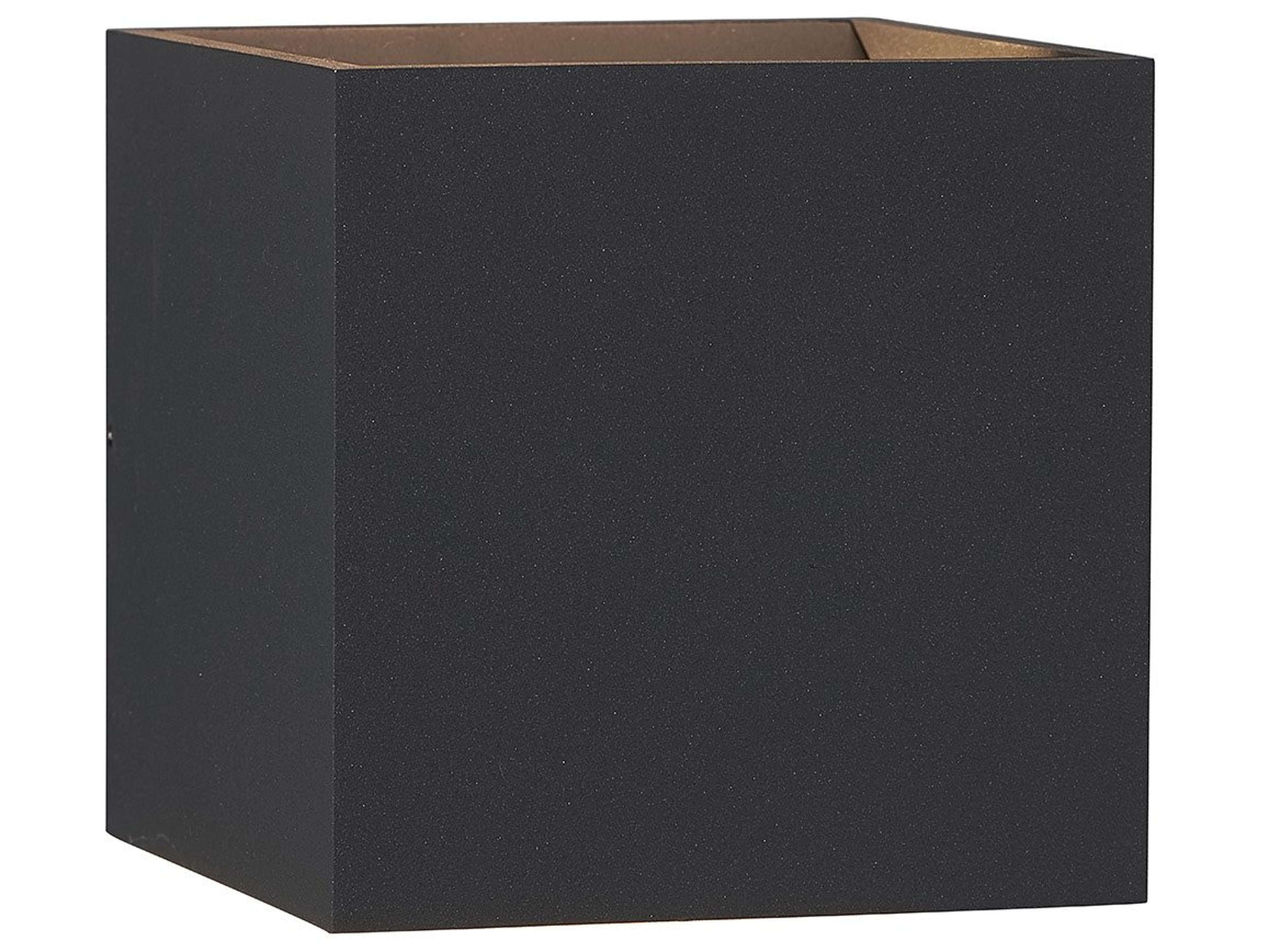 Qb Black Outdoor Wall Light