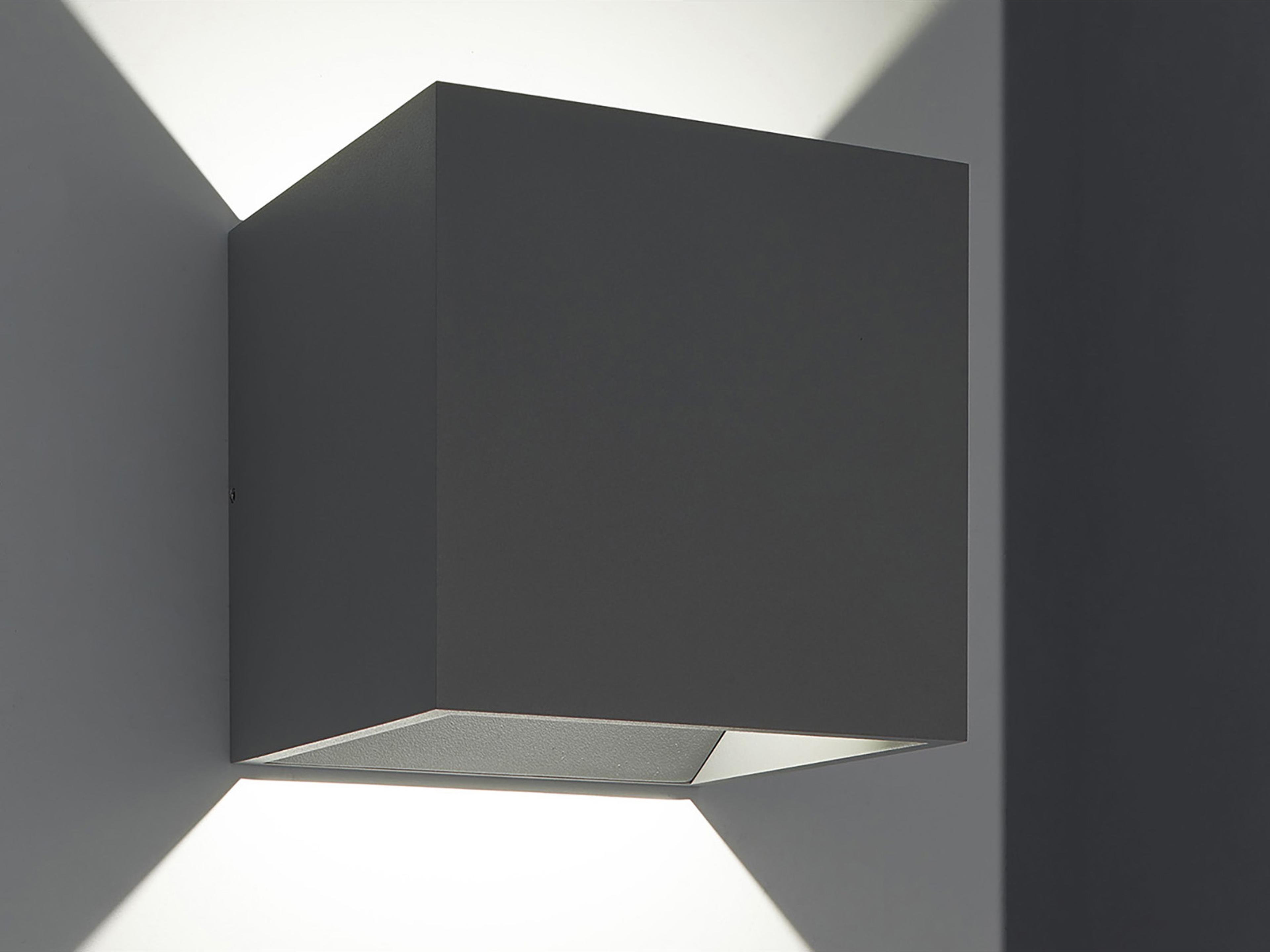 Bruck Lighting Qb Silver Outdoor Wall Light