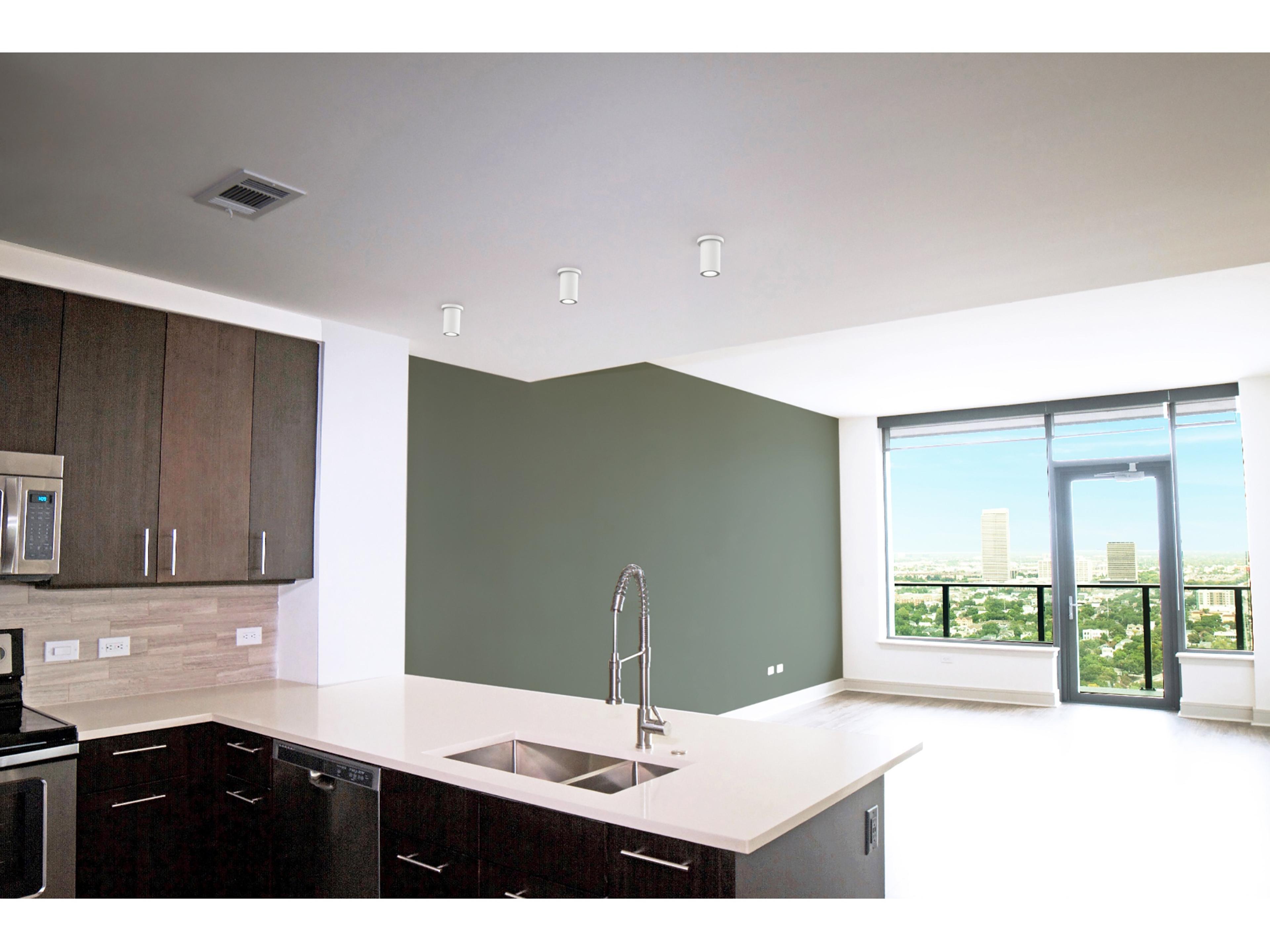 Bruck Lighting GX15 1-Light Cylinder Flush Mount